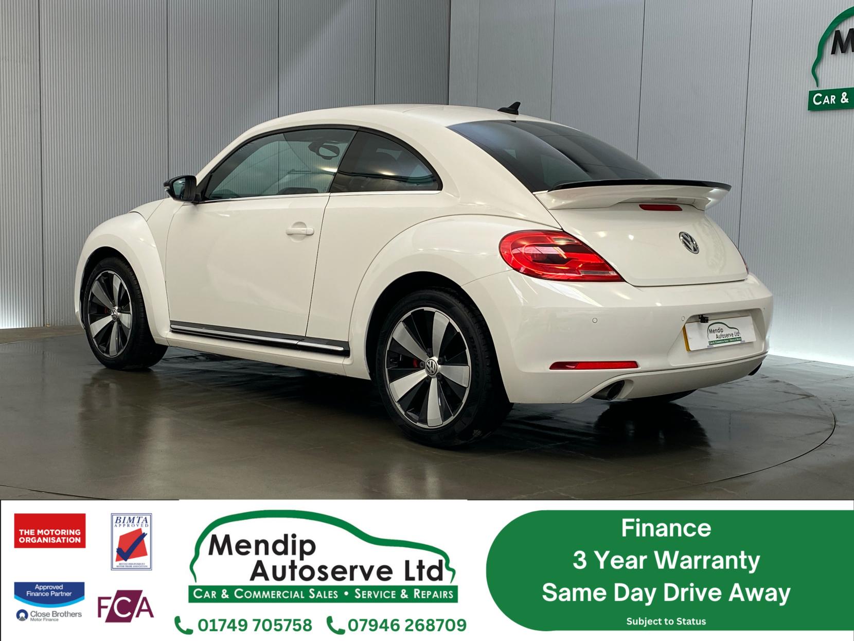 Volkswagen Beetle 2.0 TSI BlueMotion Tech Turbo Black Hatchback 3dr Petrol DSG Euro 6 (s/s) (220 ps)