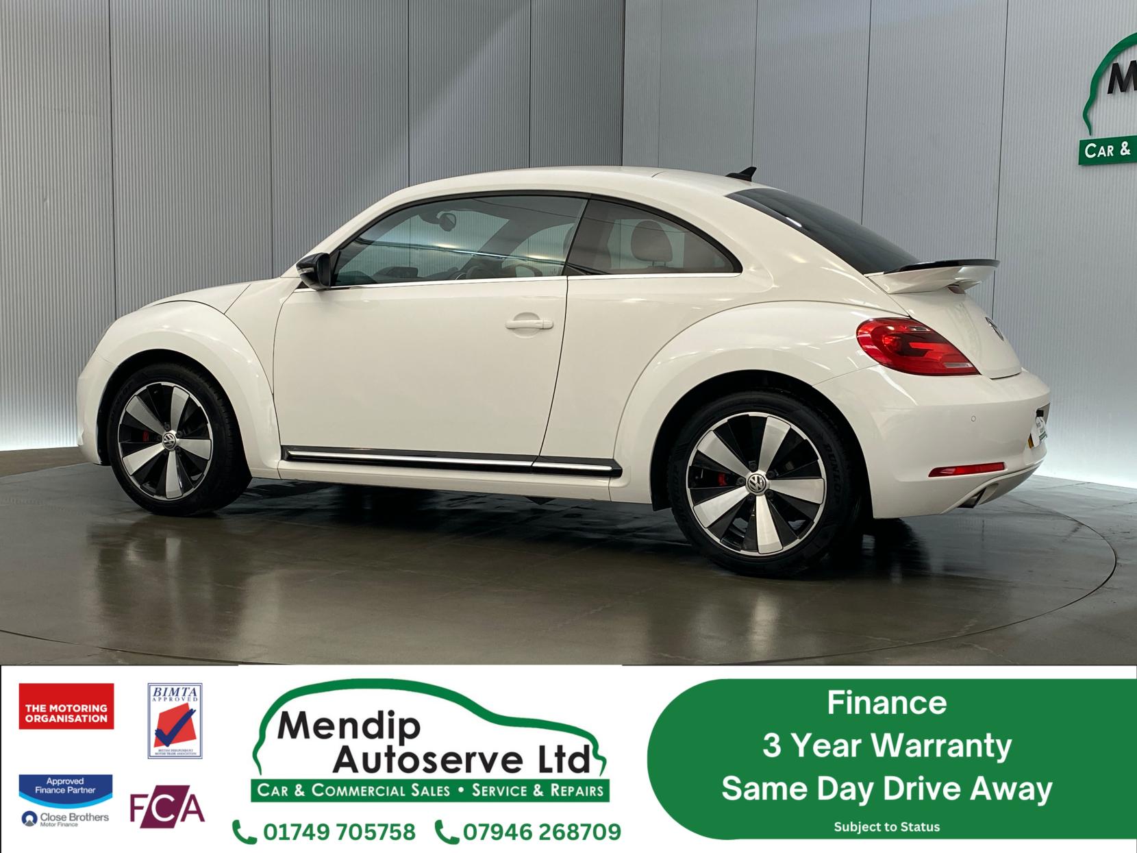 Volkswagen Beetle 2.0 TSI BlueMotion Tech Turbo Black Hatchback 3dr Petrol DSG Euro 6 (s/s) (220 ps)