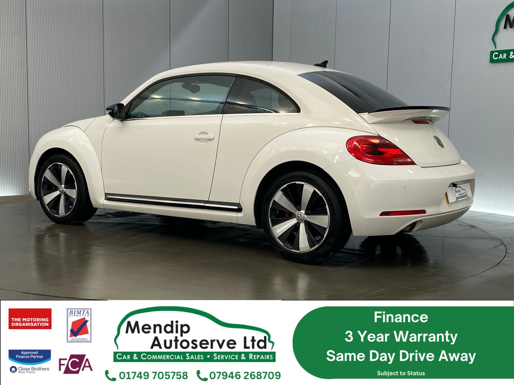 Volkswagen Beetle 2.0 TSI BlueMotion Tech Turbo Black Hatchback 3dr Petrol DSG Euro 6 (s/s) (220 ps)
