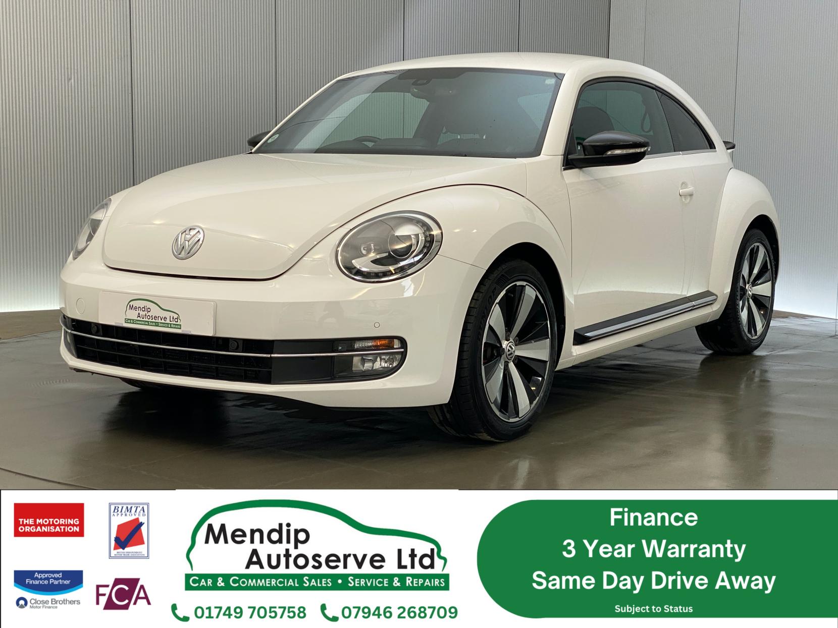 Volkswagen Beetle 2.0 TSI BlueMotion Tech Turbo Black Hatchback 3dr Petrol DSG Euro 6 (s/s) (220 ps)