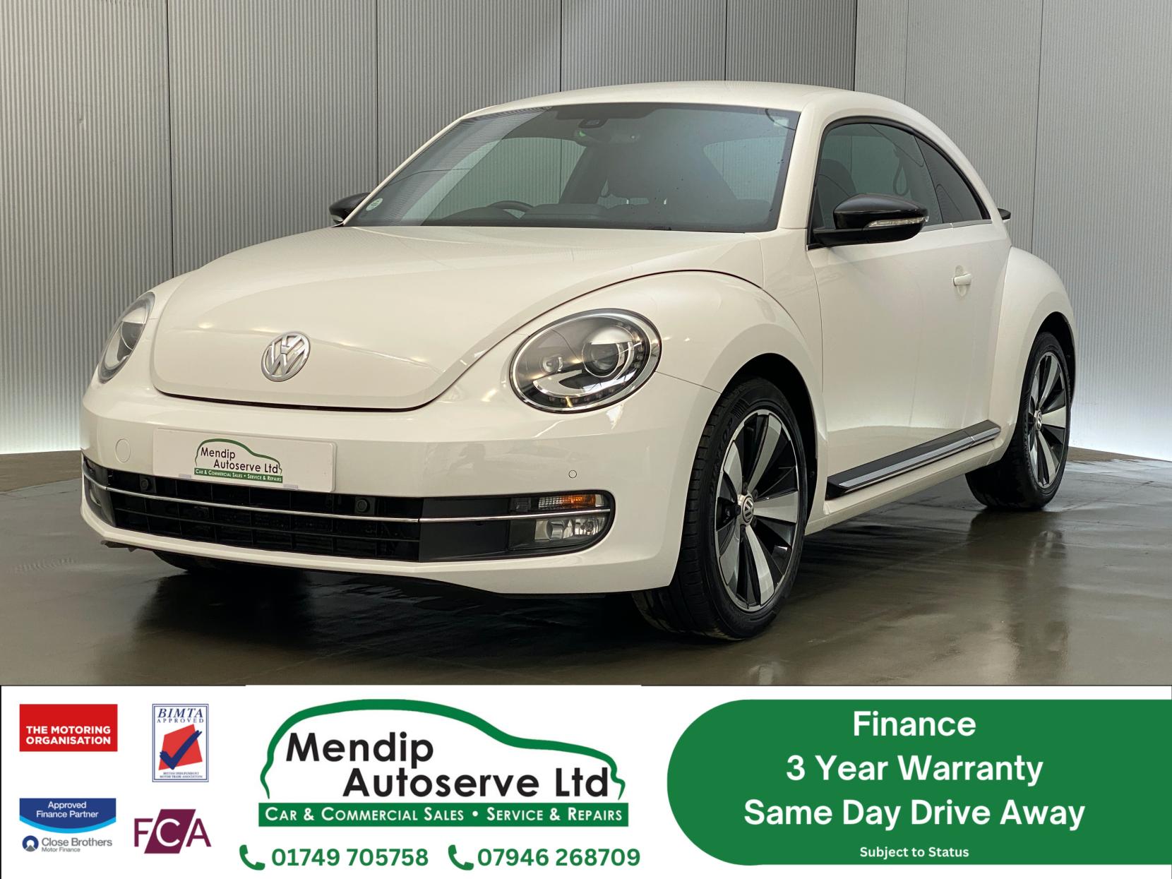 Volkswagen Beetle 2.0 TSI BlueMotion Tech Turbo Black Hatchback 3dr Petrol DSG Euro 6 (s/s) (220 ps)