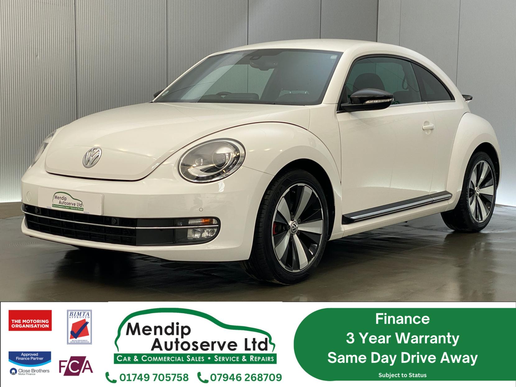 Volkswagen Beetle 2.0 TSI BlueMotion Tech Turbo Black Hatchback 3dr Petrol DSG Euro 6 (s/s) (220 ps)