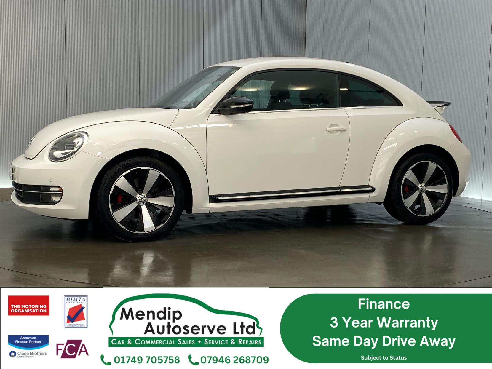 Volkswagen Beetle 2.0 TSI BlueMotion Tech Turbo Black Hatchback 3dr Petrol DSG Euro 6 (s/s) (220 ps)
