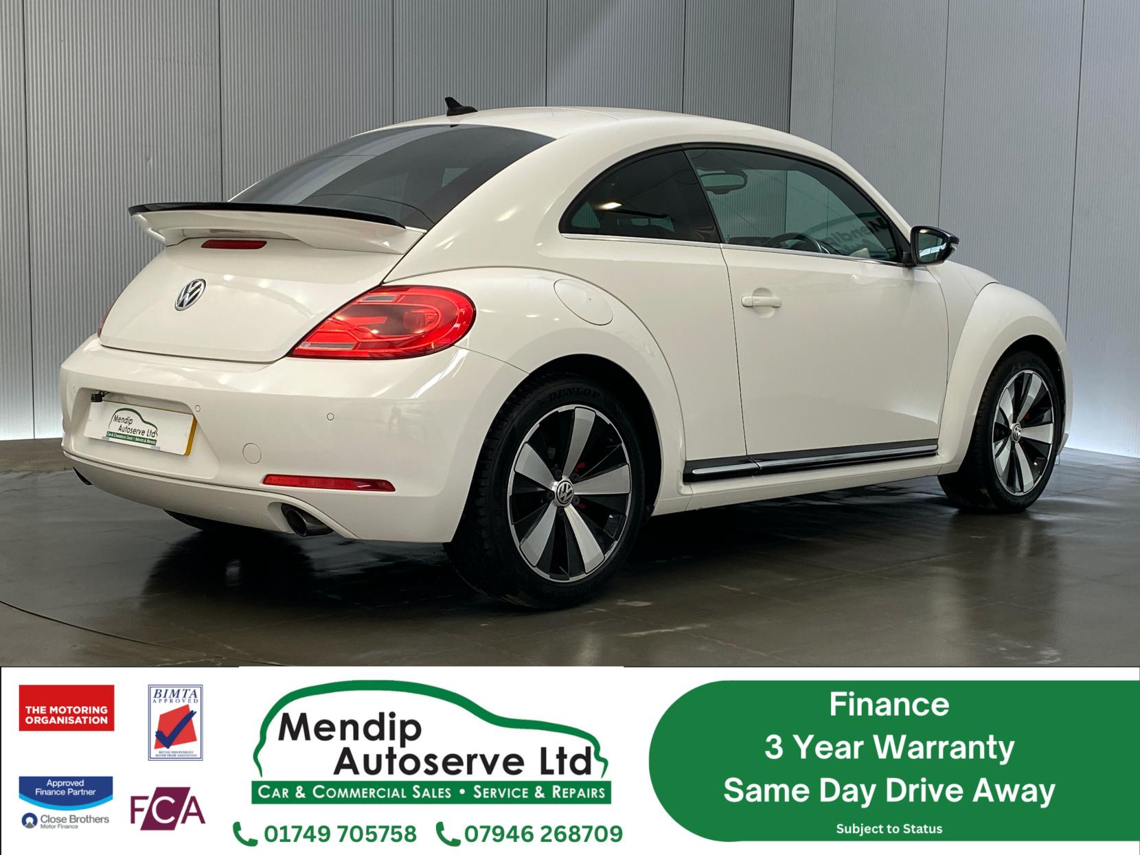 Volkswagen Beetle 2.0 TSI BlueMotion Tech Turbo Black Hatchback 3dr Petrol DSG Euro 6 (s/s) (220 ps)