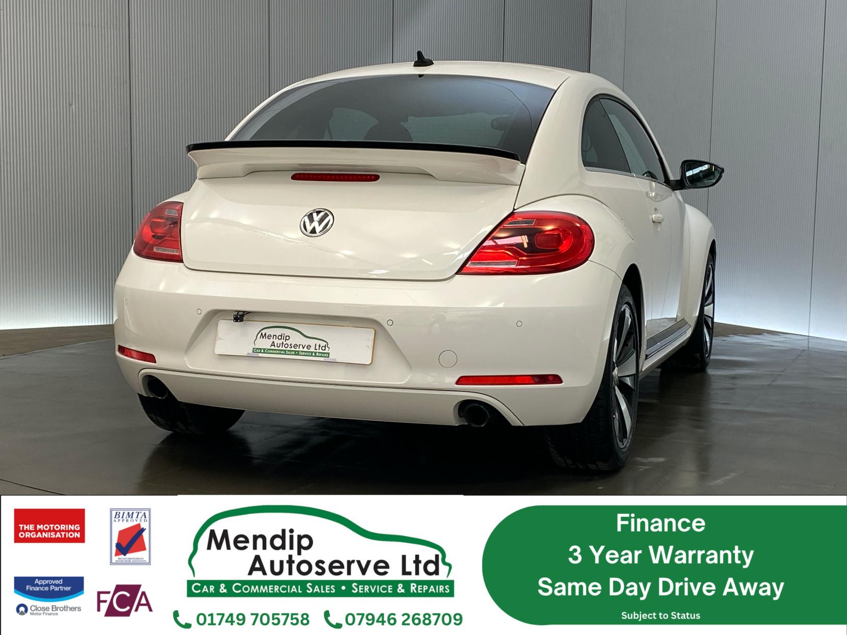 Volkswagen Beetle 2.0 TSI BlueMotion Tech Turbo Black Hatchback 3dr Petrol DSG Euro 6 (s/s) (220 ps)
