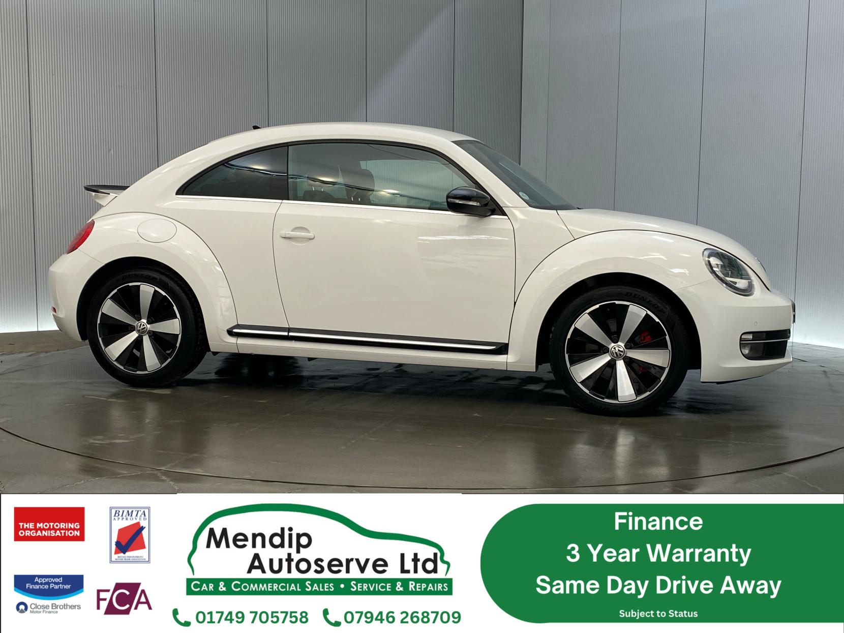 Volkswagen Beetle 2.0 TSI BlueMotion Tech Turbo Black Hatchback 3dr Petrol DSG Euro 6 (s/s) (220 ps)