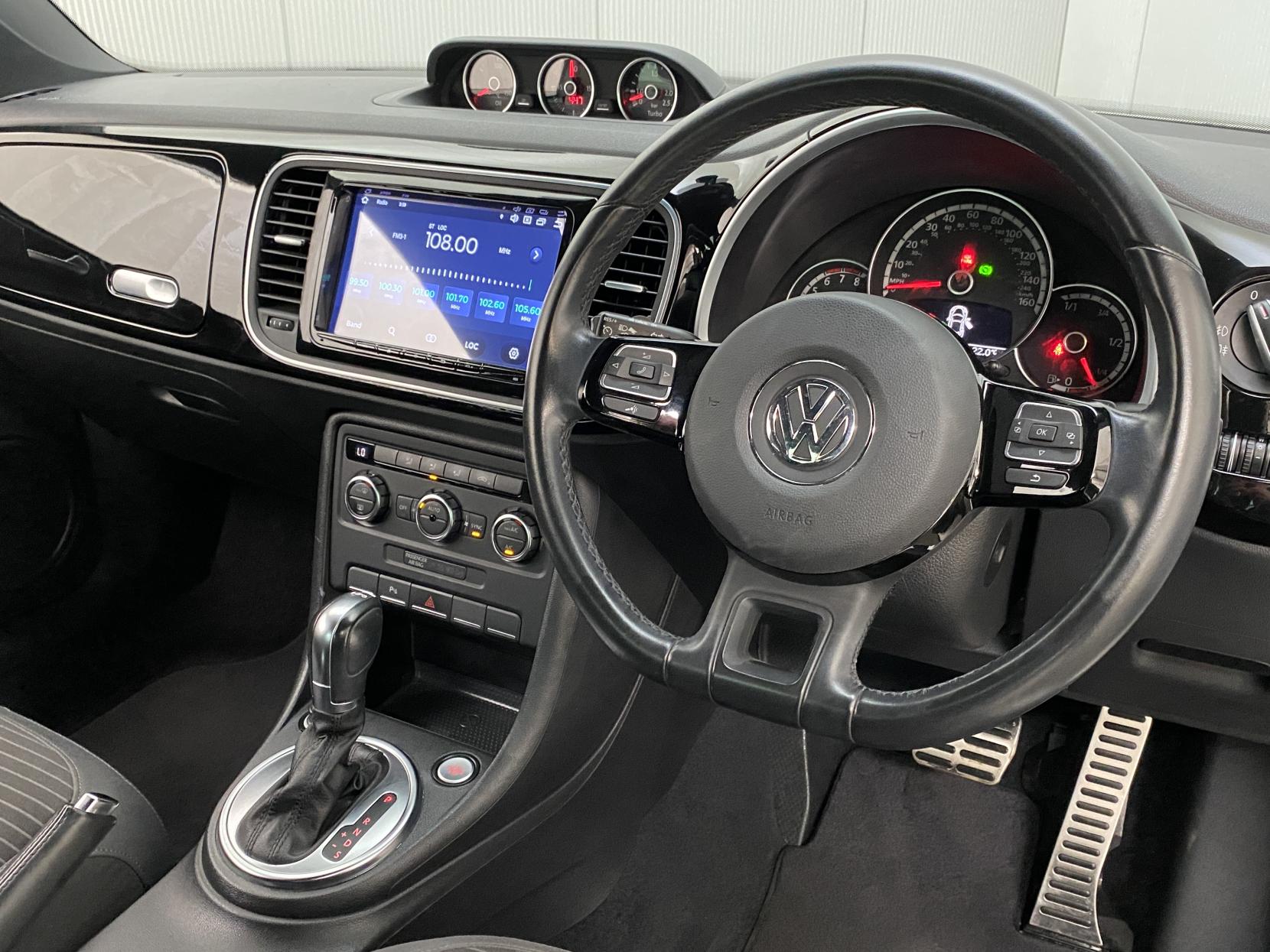 Volkswagen Beetle 2.0 TSI BlueMotion Tech Turbo Black Hatchback 3dr Petrol DSG Euro 6 (s/s) (220 ps)