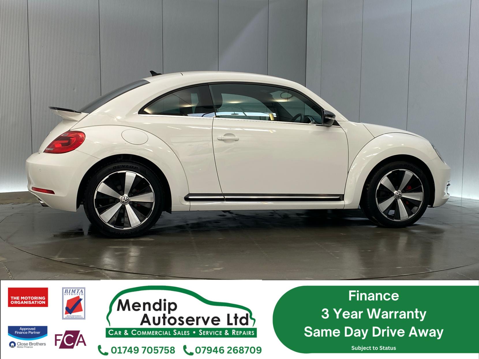 Volkswagen Beetle 2.0 TSI BlueMotion Tech Turbo Black Hatchback 3dr Petrol DSG Euro 6 (s/s) (220 ps)