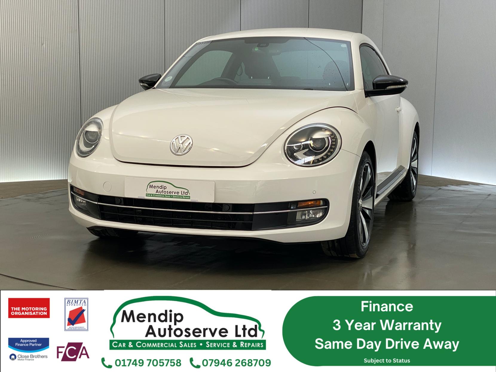 Volkswagen Beetle 2.0 TSI BlueMotion Tech Turbo Black Hatchback 3dr Petrol DSG Euro 6 (s/s) (220 ps)