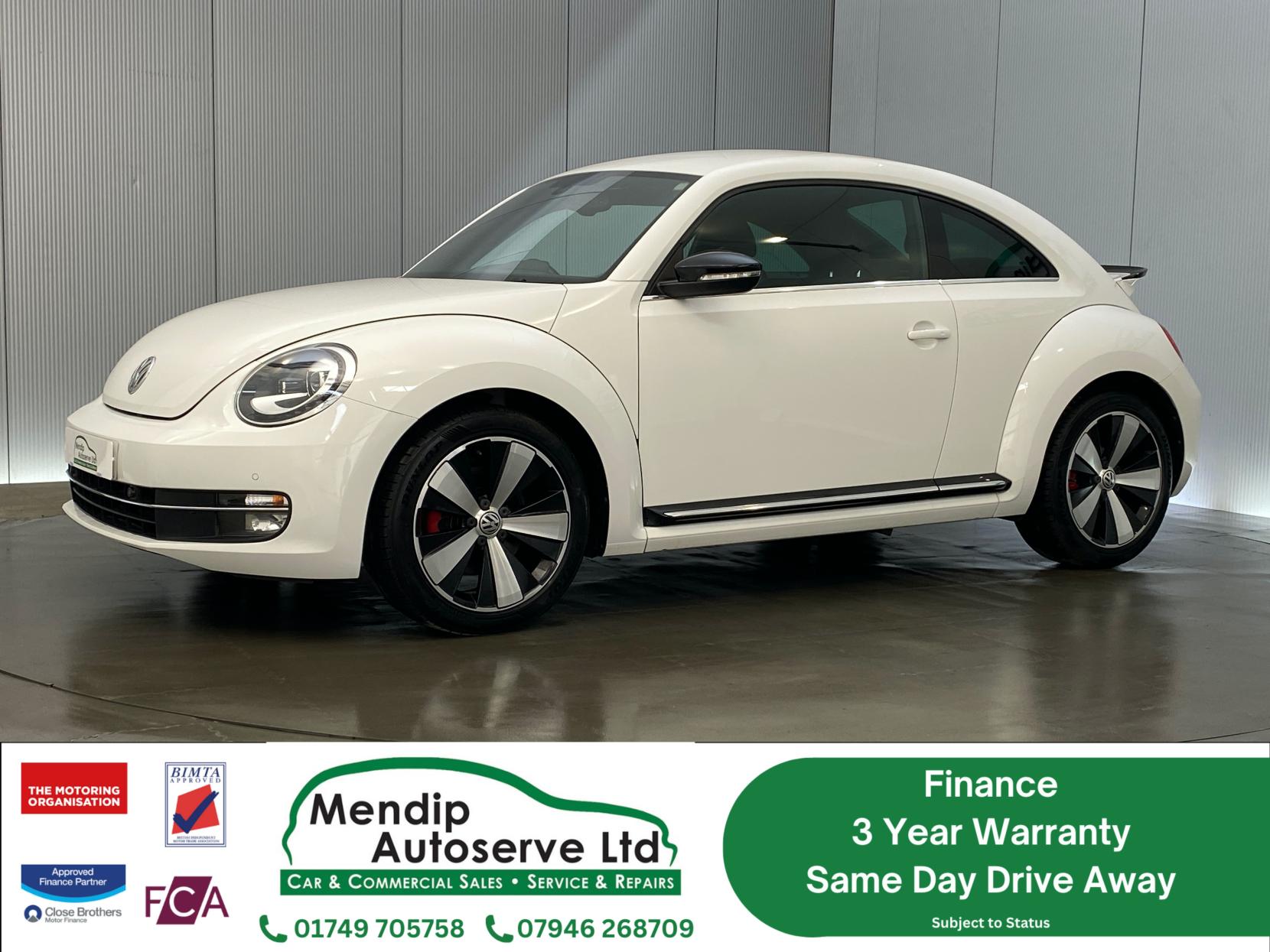 Volkswagen Beetle 2.0 TSI BlueMotion Tech Turbo Black Hatchback 3dr Petrol DSG Euro 6 (s/s) (220 ps)