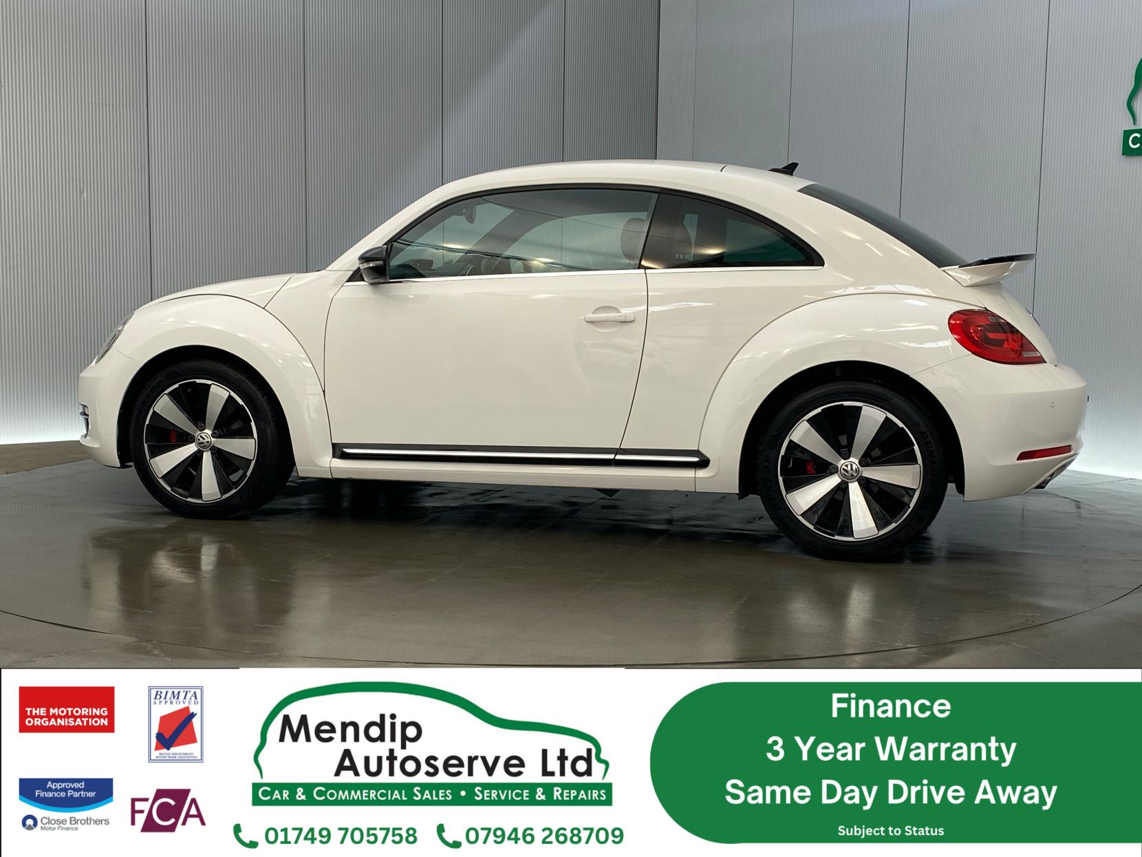 Volkswagen Beetle 2.0 TSI BlueMotion Tech Turbo Black Hatchback 3dr Petrol DSG Euro 6 (s/s) (220 ps)