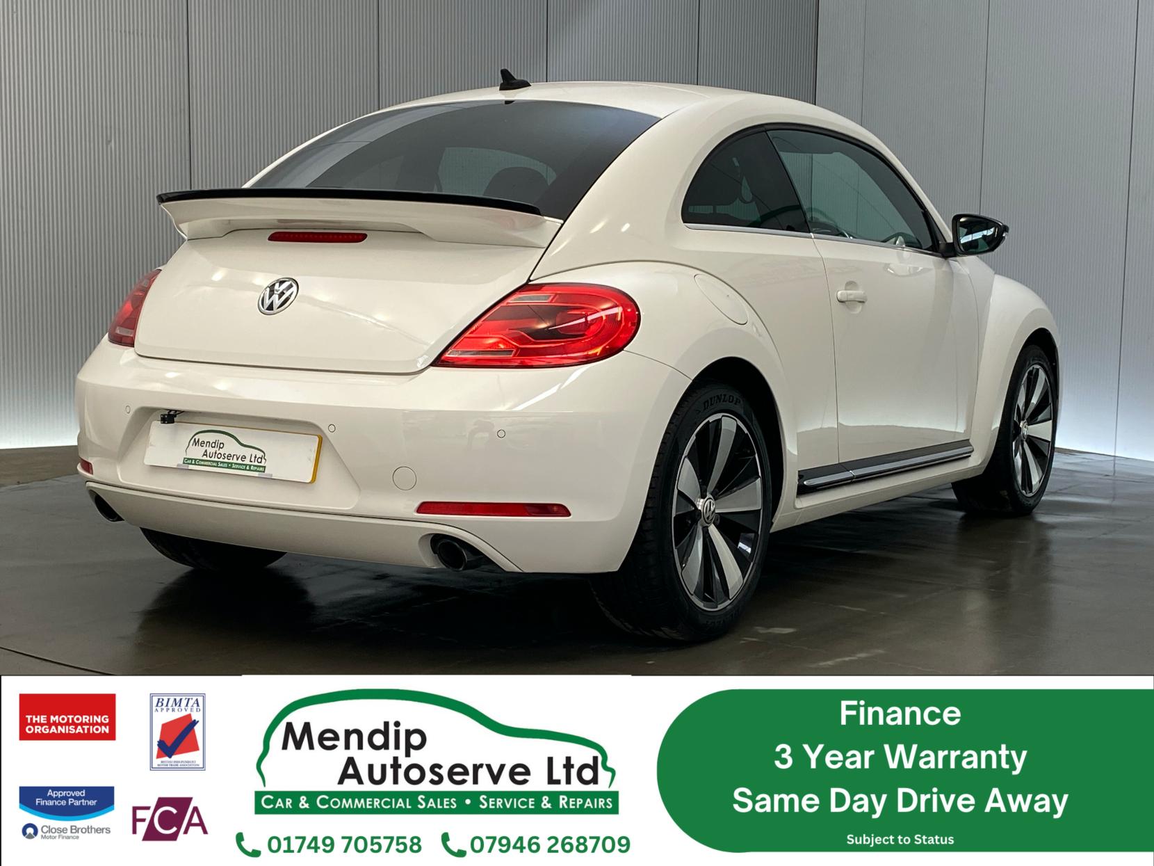 Volkswagen Beetle 2.0 TSI BlueMotion Tech Turbo Black Hatchback 3dr Petrol DSG Euro 6 (s/s) (220 ps)