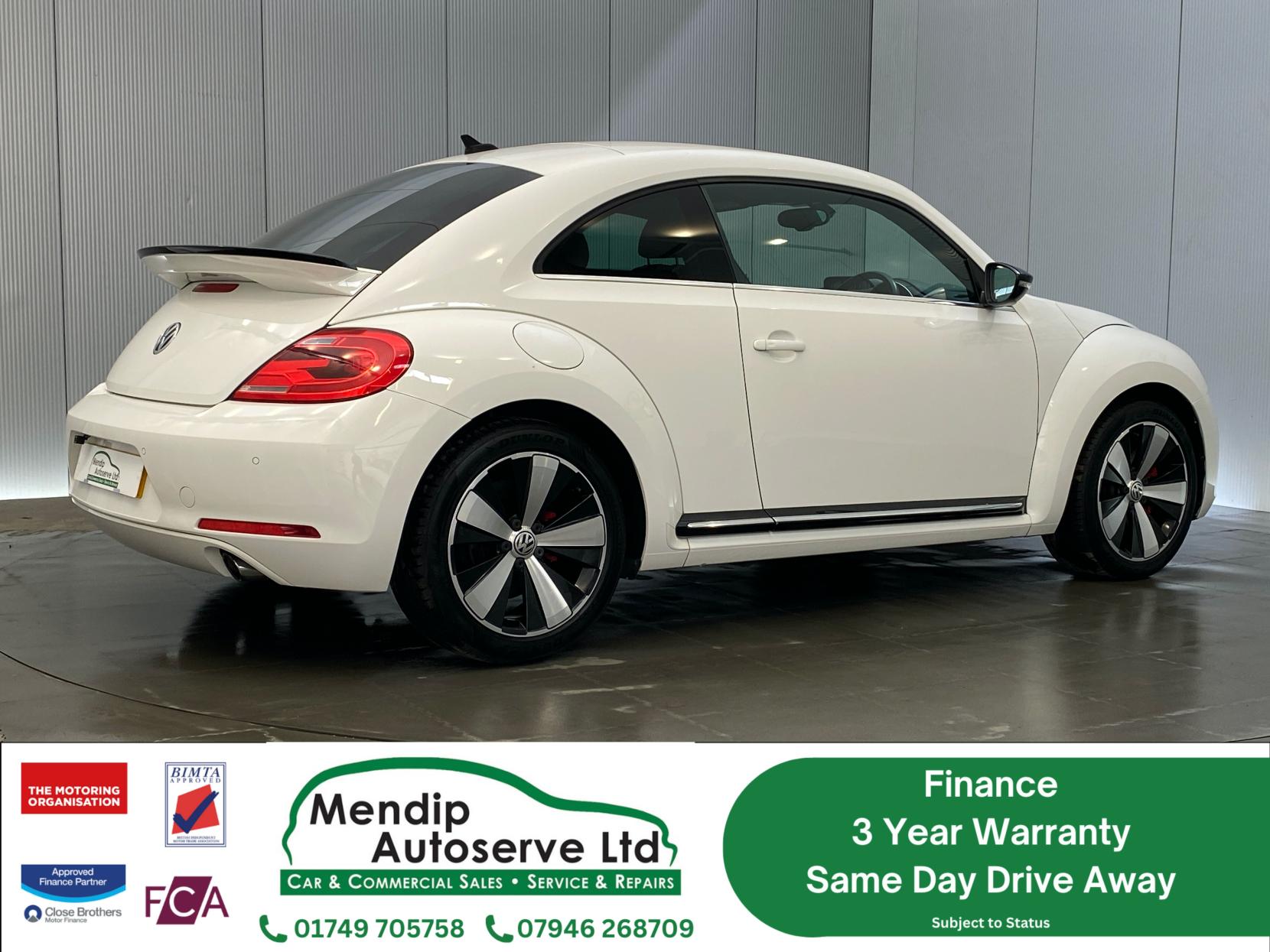 Volkswagen Beetle 2.0 TSI BlueMotion Tech Turbo Black Hatchback 3dr Petrol DSG Euro 6 (s/s) (220 ps)