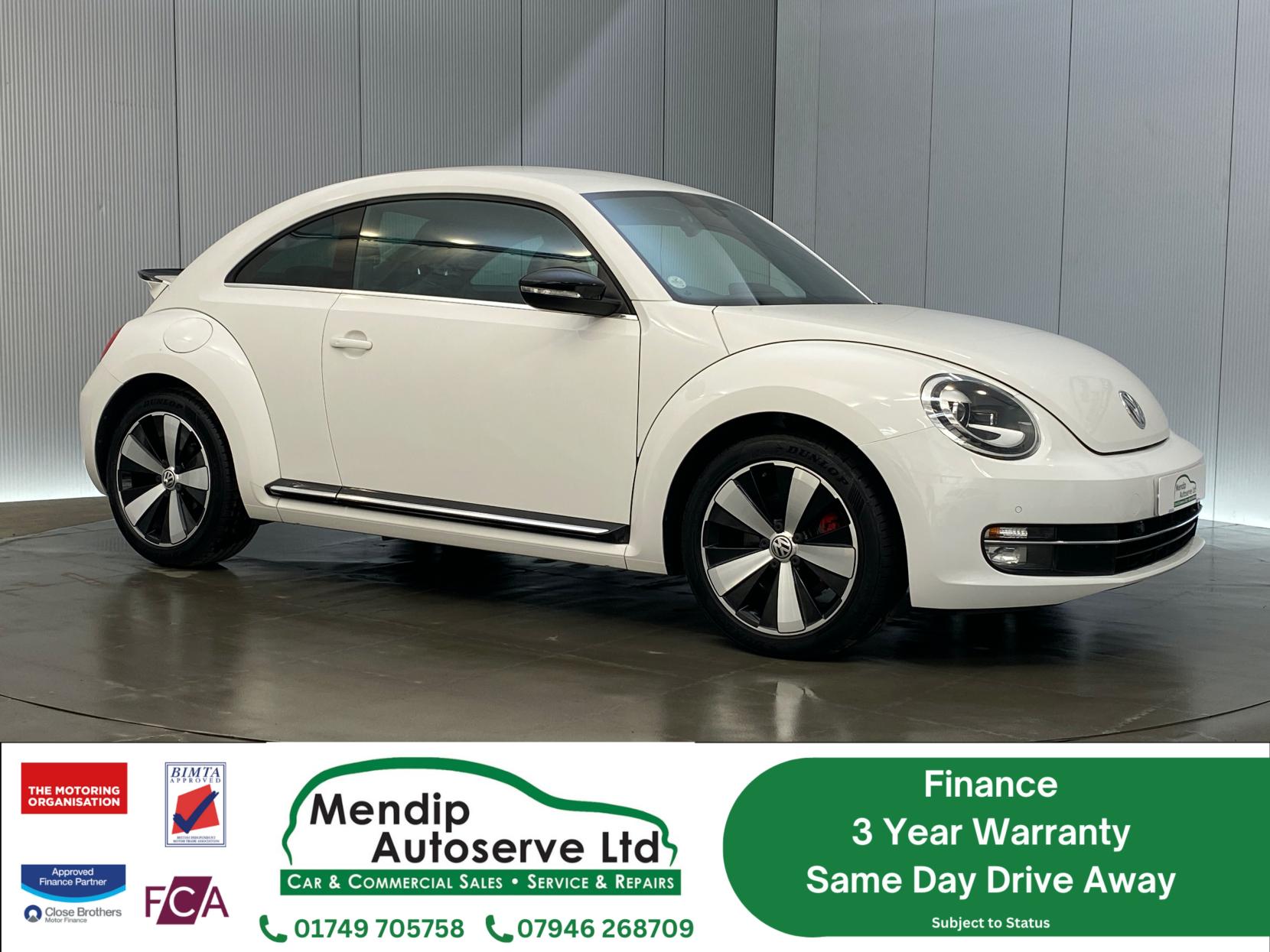 Volkswagen Beetle 2.0 TSI BlueMotion Tech Turbo Black Hatchback 3dr Petrol DSG Euro 6 (s/s) (220 ps)