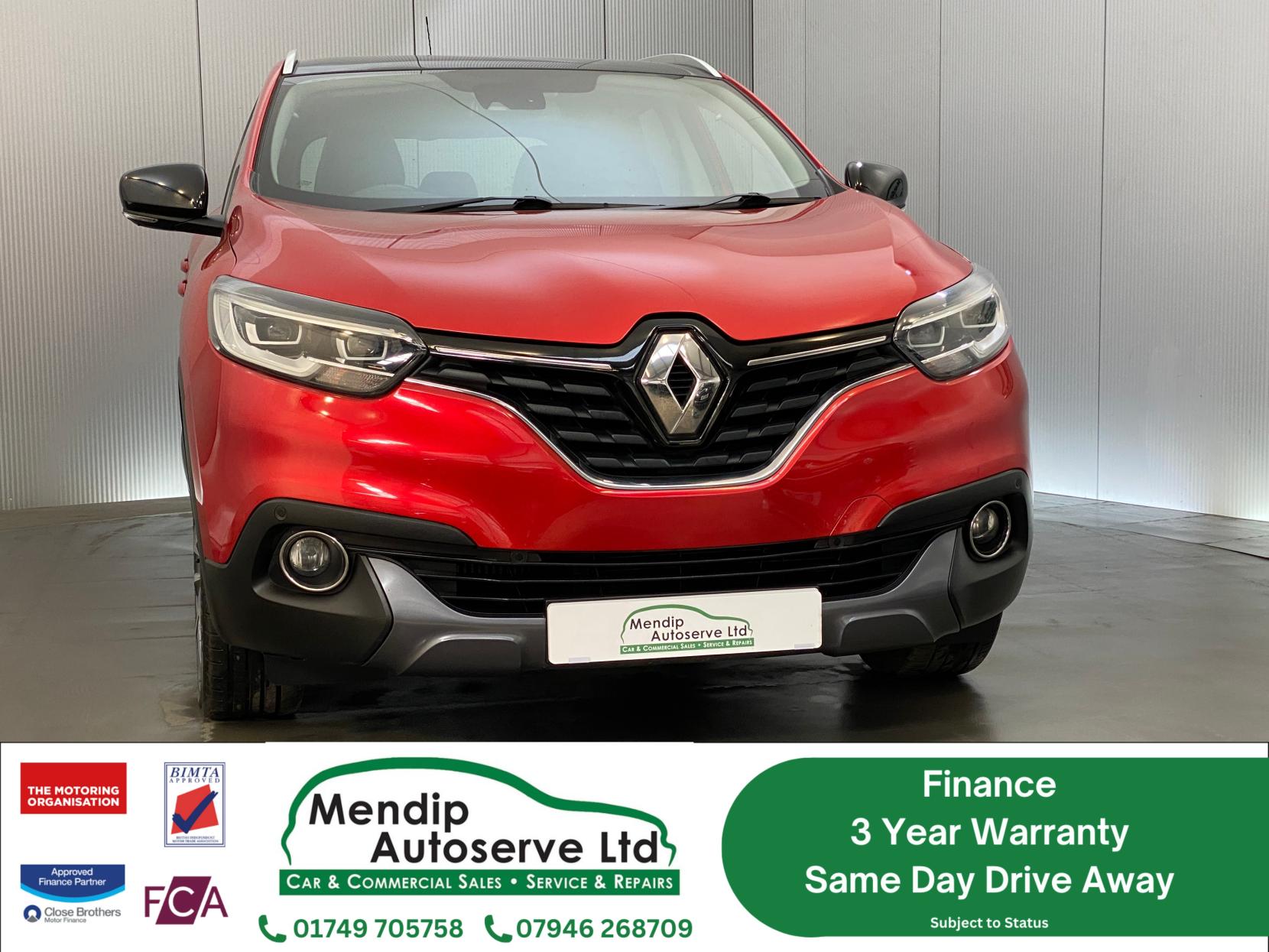 Renault Kadjar 1.5 dCi Signature Nav SUV 5dr Diesel Manual Euro 6 (s/s) (110 ps)