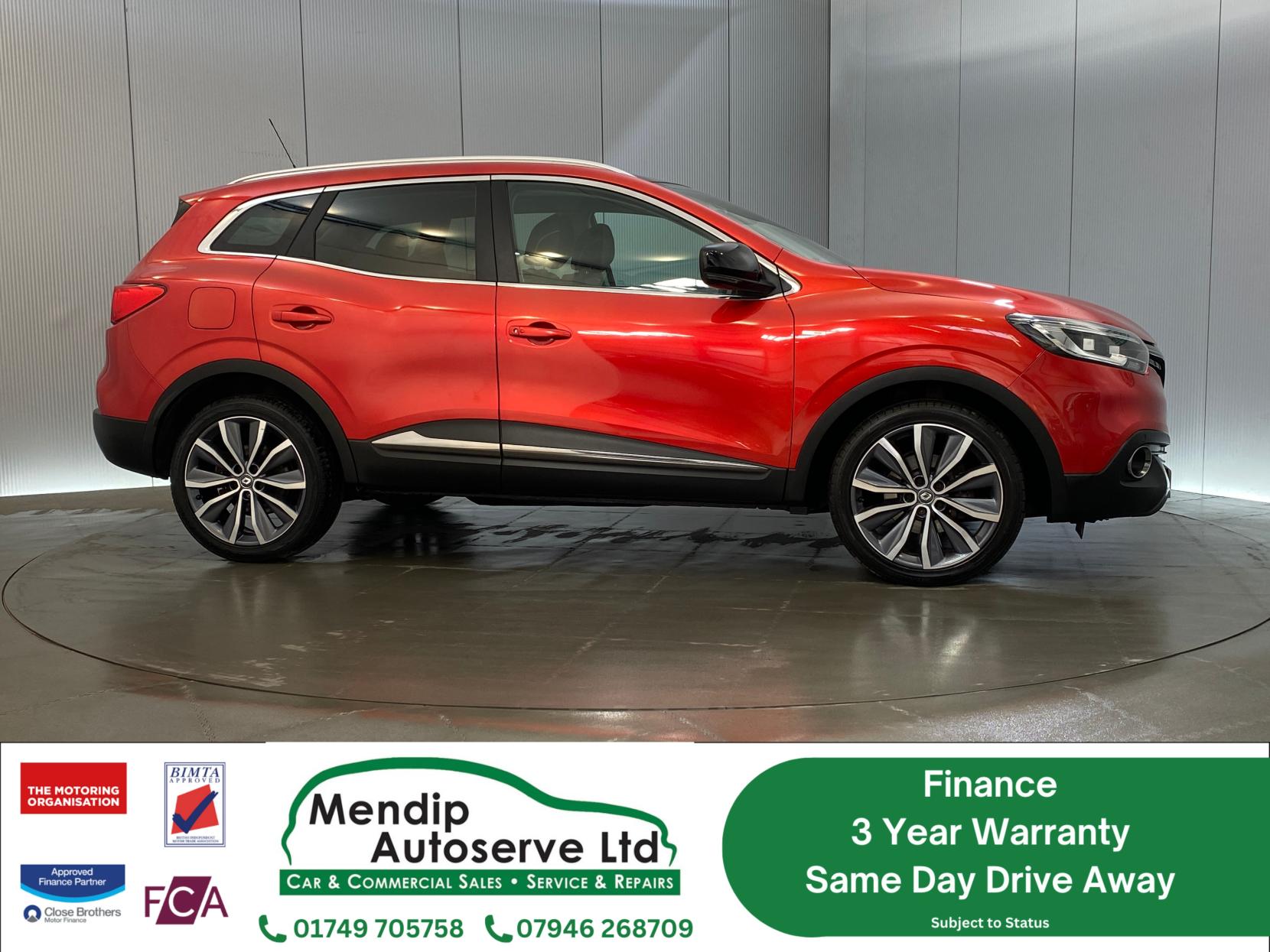 Renault Kadjar 1.5 dCi Signature Nav SUV 5dr Diesel Manual Euro 6 (s/s) (110 ps)