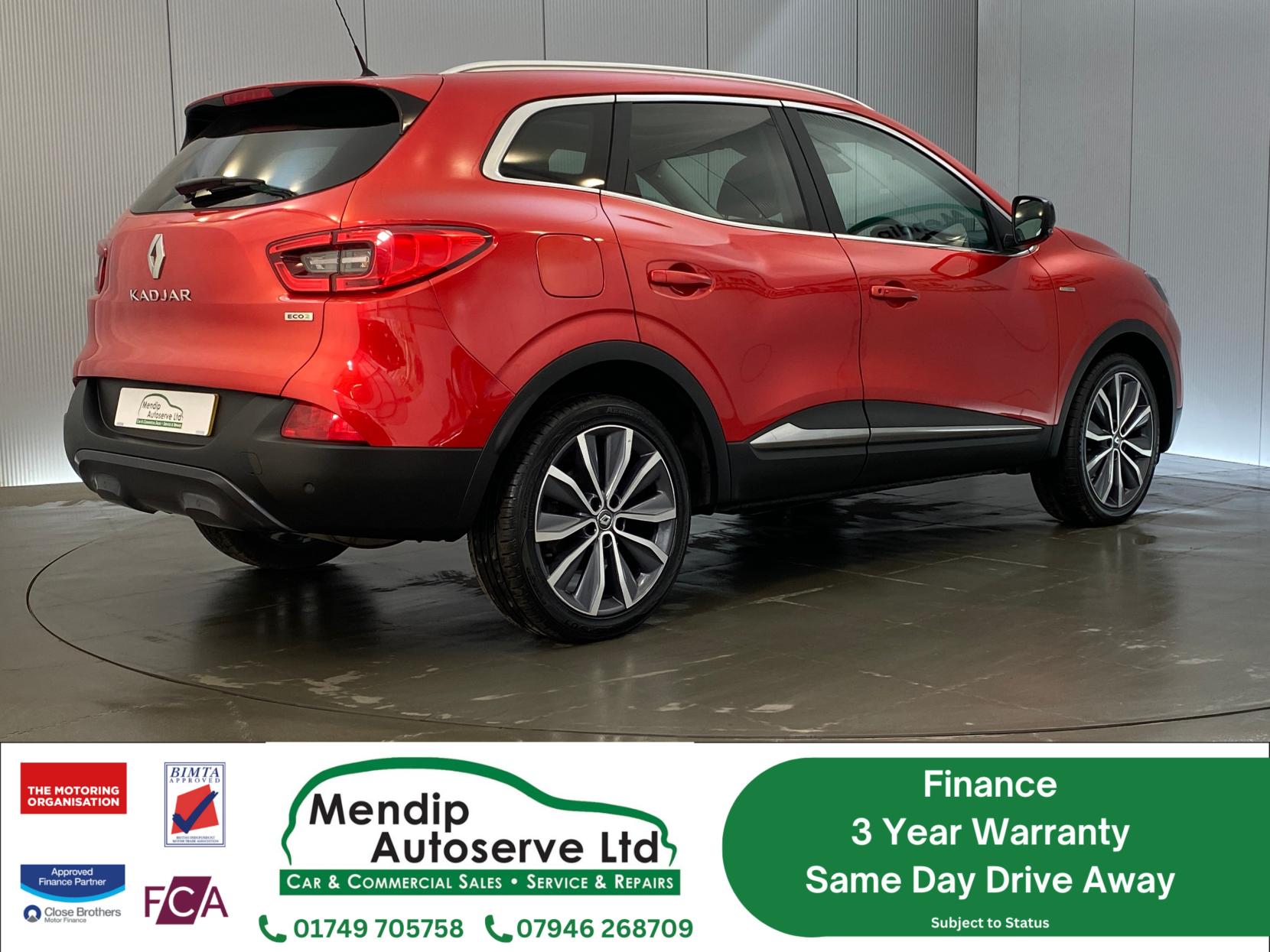 Renault Kadjar 1.5 dCi Signature Nav SUV 5dr Diesel Manual Euro 6 (s/s) (110 ps)