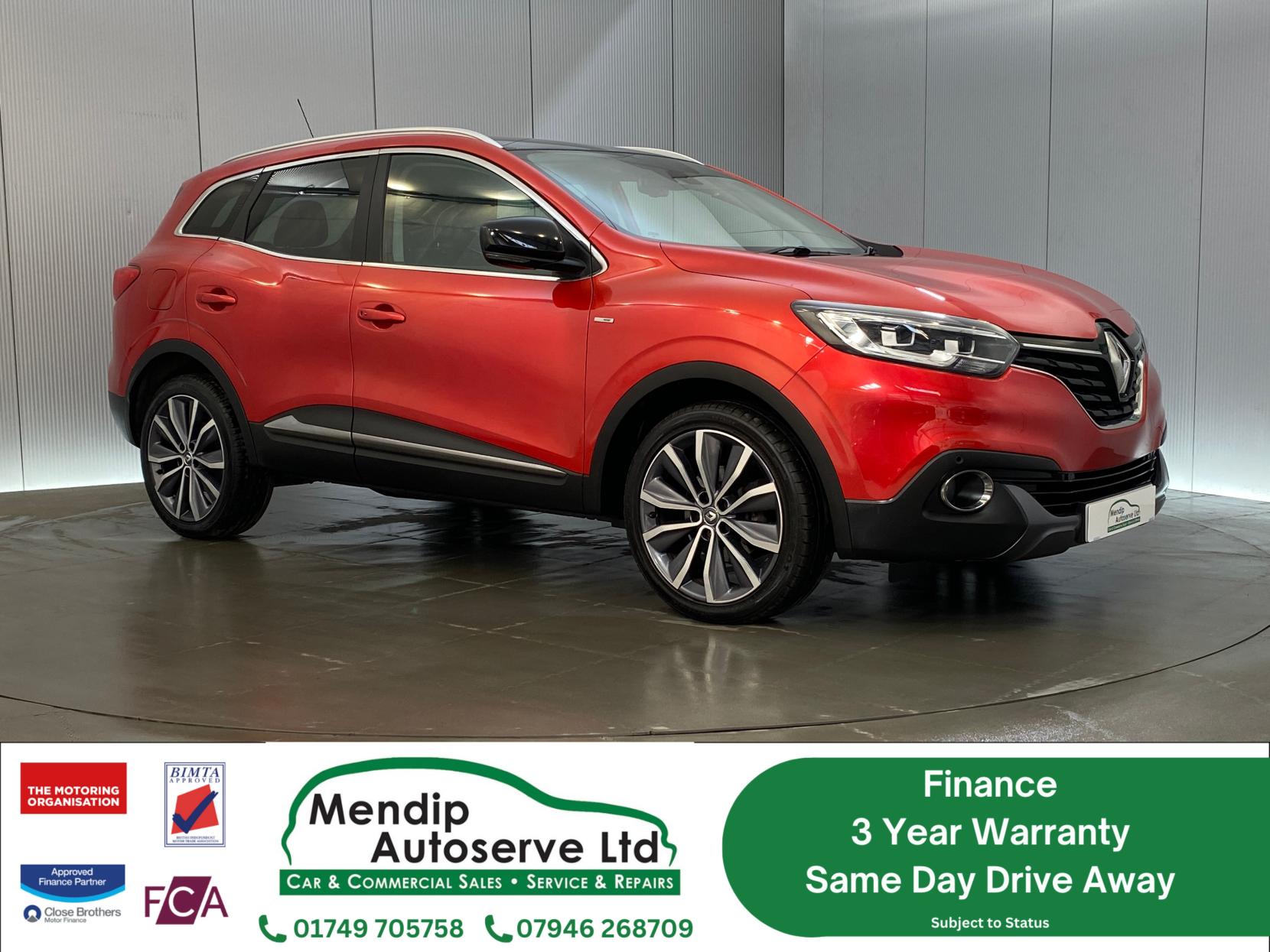 Renault Kadjar 1.5 dCi Signature Nav SUV 5dr Diesel Manual Euro 6 (s/s) (110 ps)