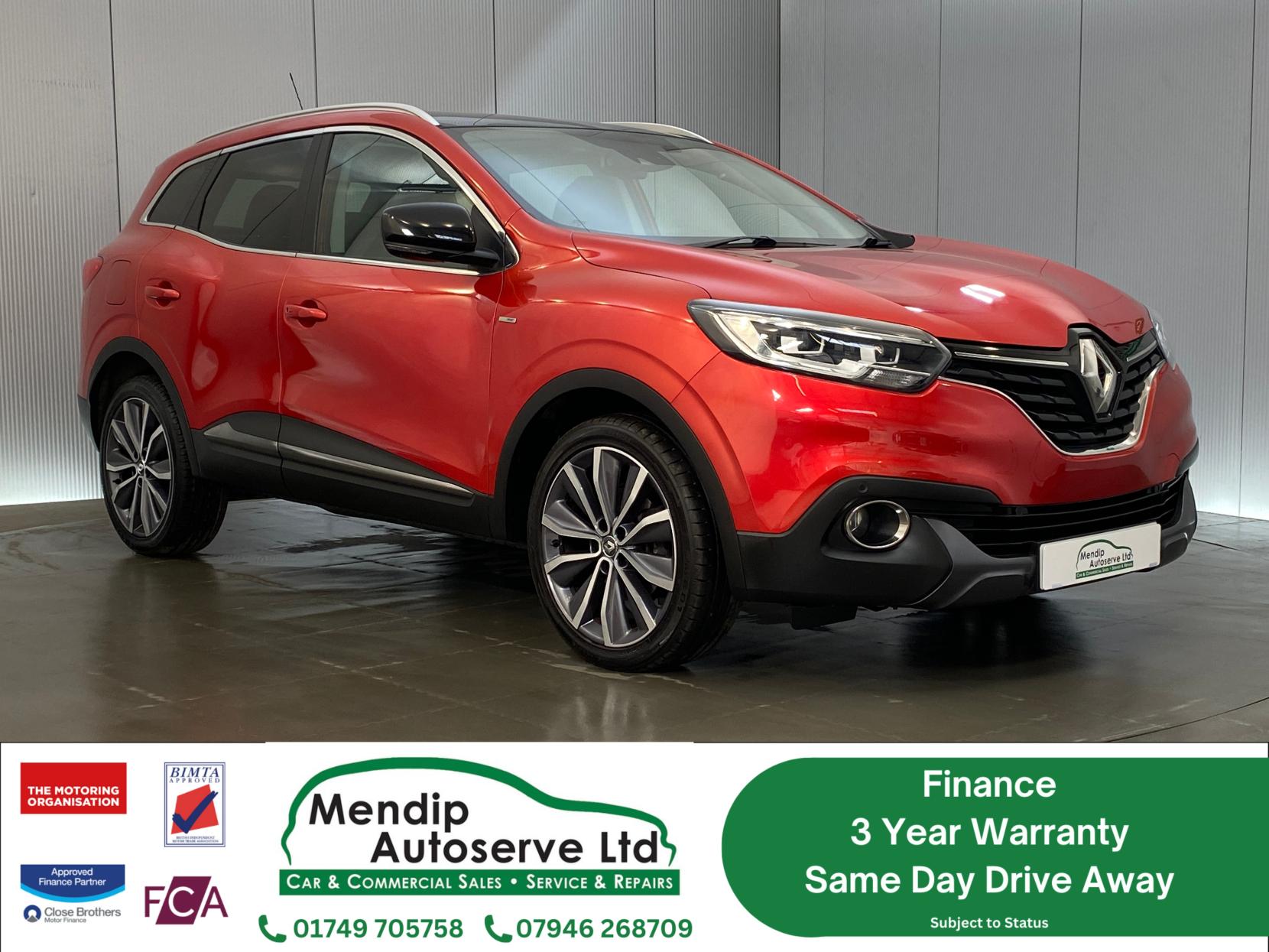 Renault Kadjar 1.5 dCi Signature Nav SUV 5dr Diesel Manual Euro 6 (s/s) (110 ps)