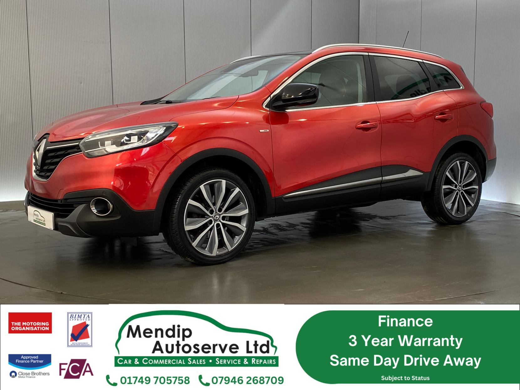 Renault Kadjar 1.5 dCi Signature Nav SUV 5dr Diesel Manual Euro 6 (s/s) (110 ps)