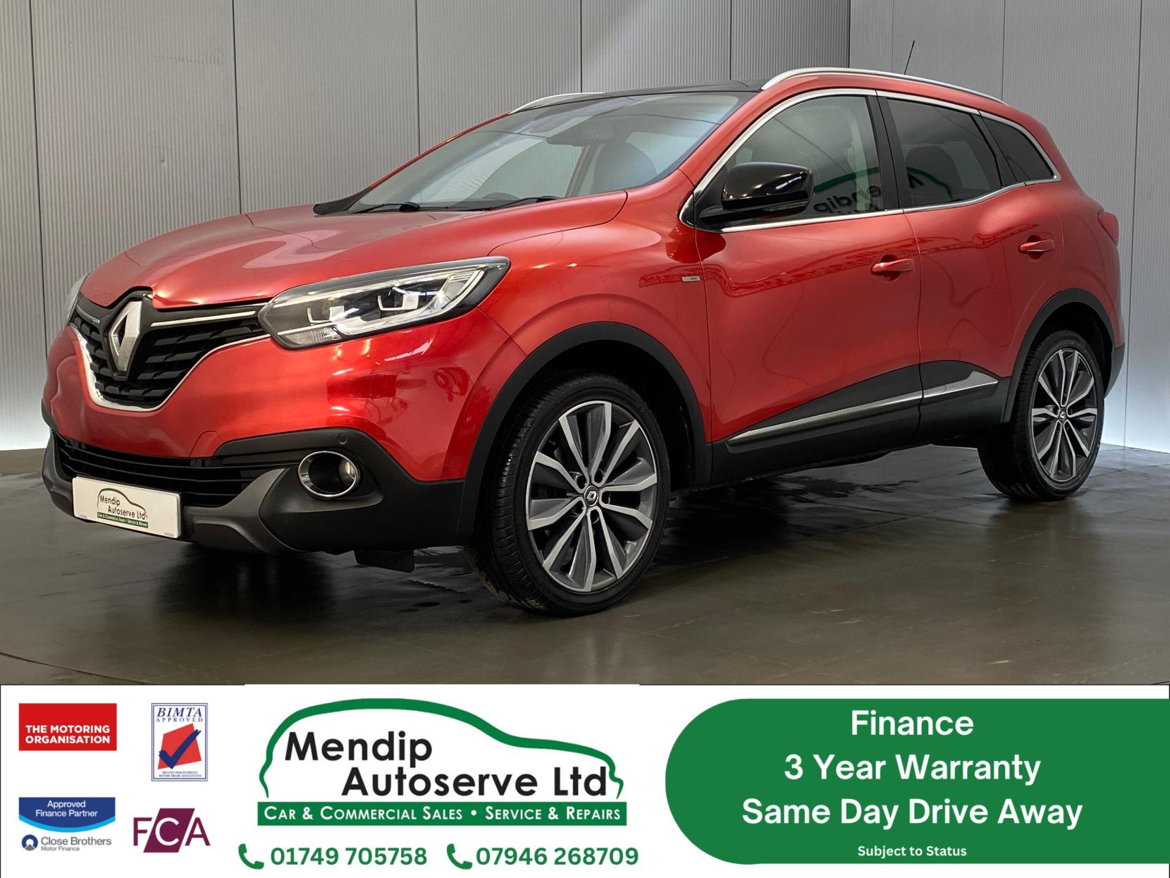Renault Kadjar 1.5 dCi Signature Nav SUV 5dr Diesel Manual Euro 6 (s/s) (110 ps)