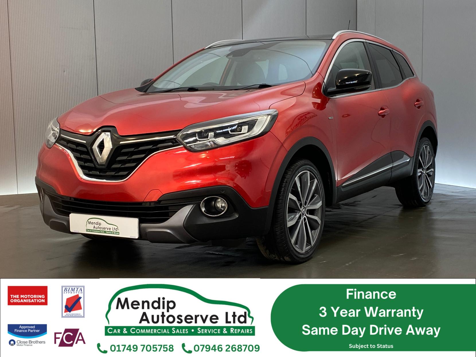Renault Kadjar 1.5 dCi Signature Nav SUV 5dr Diesel Manual Euro 6 (s/s) (110 ps)