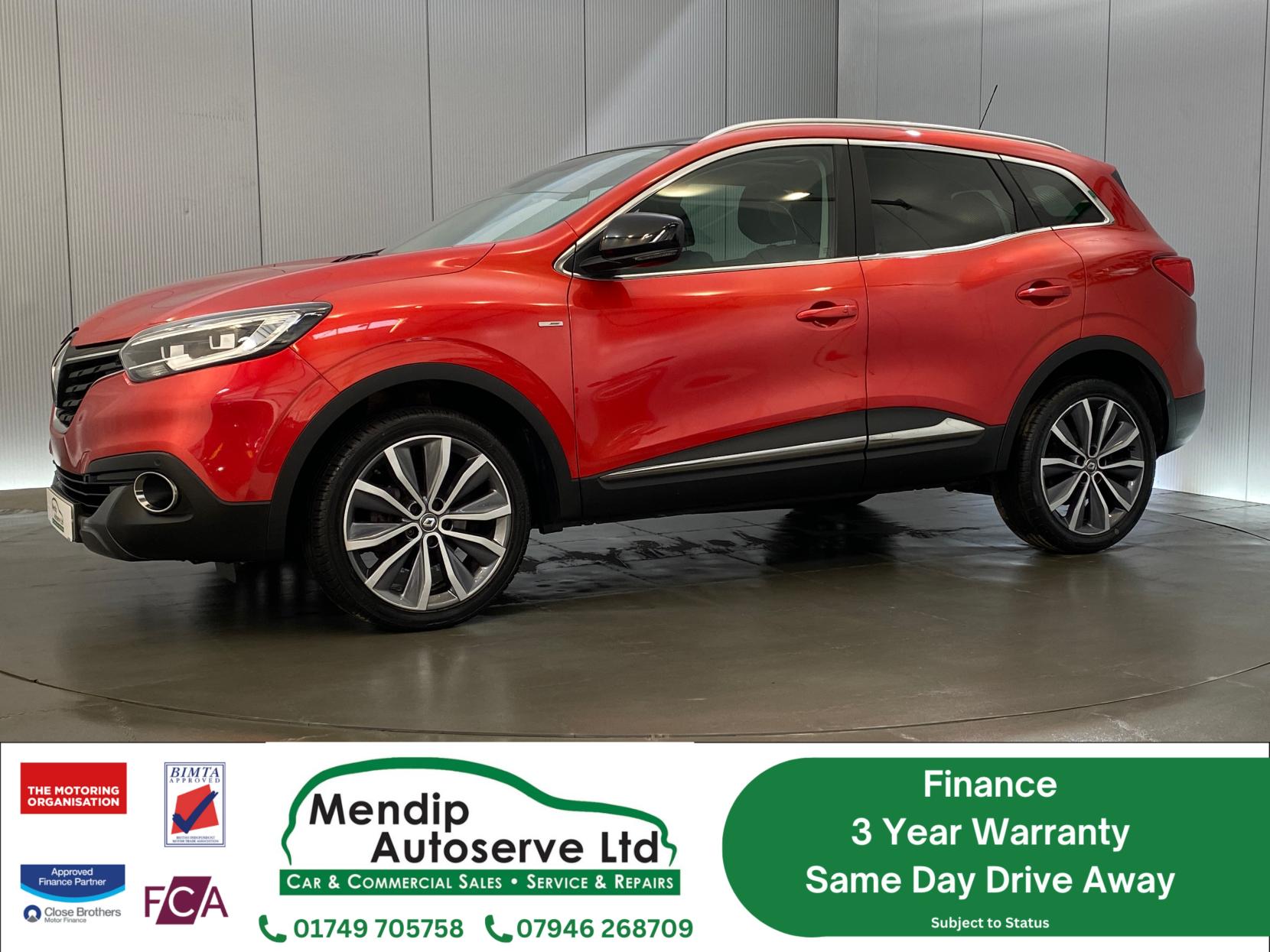 Renault Kadjar 1.5 dCi Signature Nav SUV 5dr Diesel Manual Euro 6 (s/s) (110 ps)