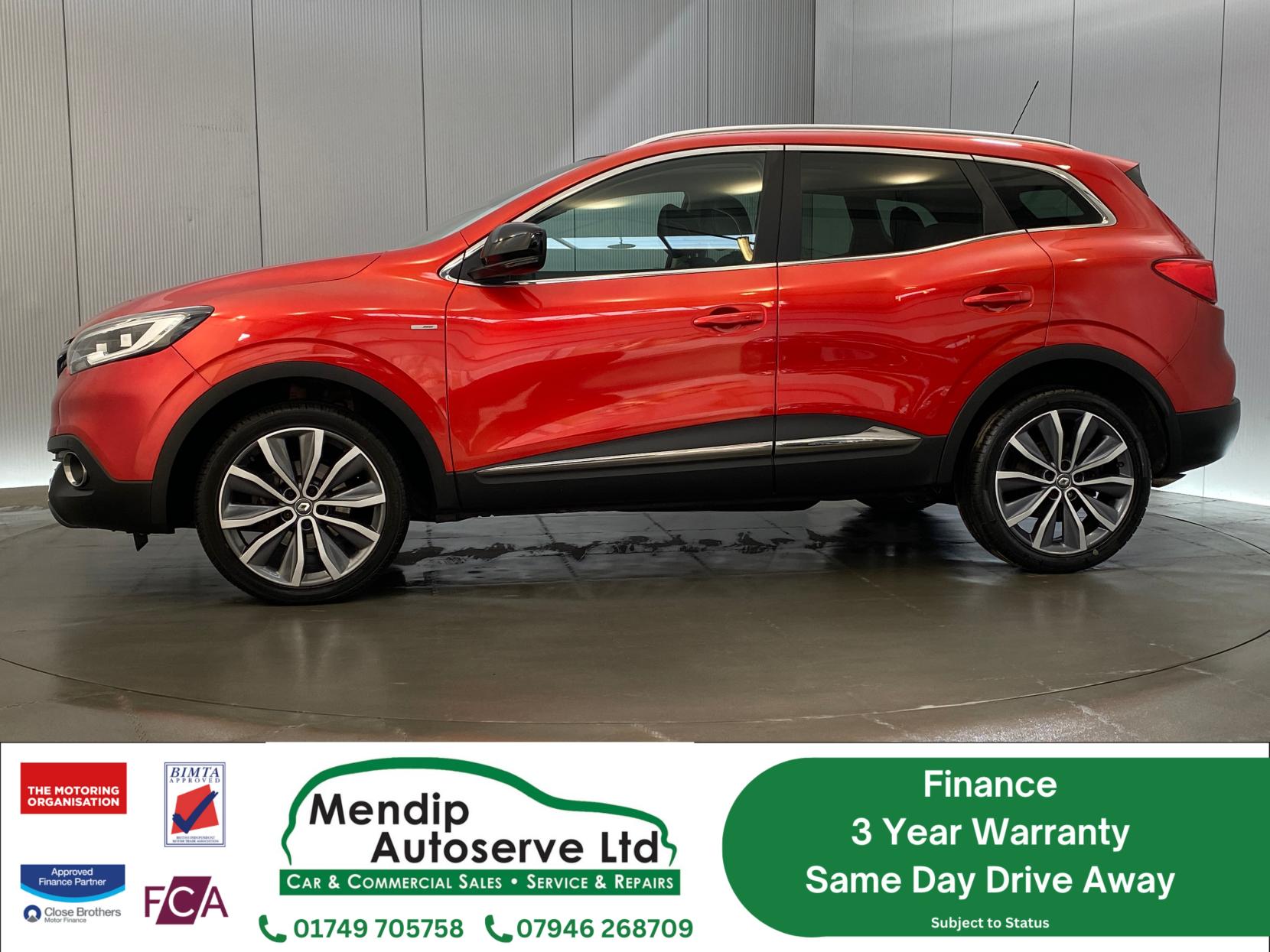 Renault Kadjar 1.5 dCi Signature Nav SUV 5dr Diesel Manual Euro 6 (s/s) (110 ps)