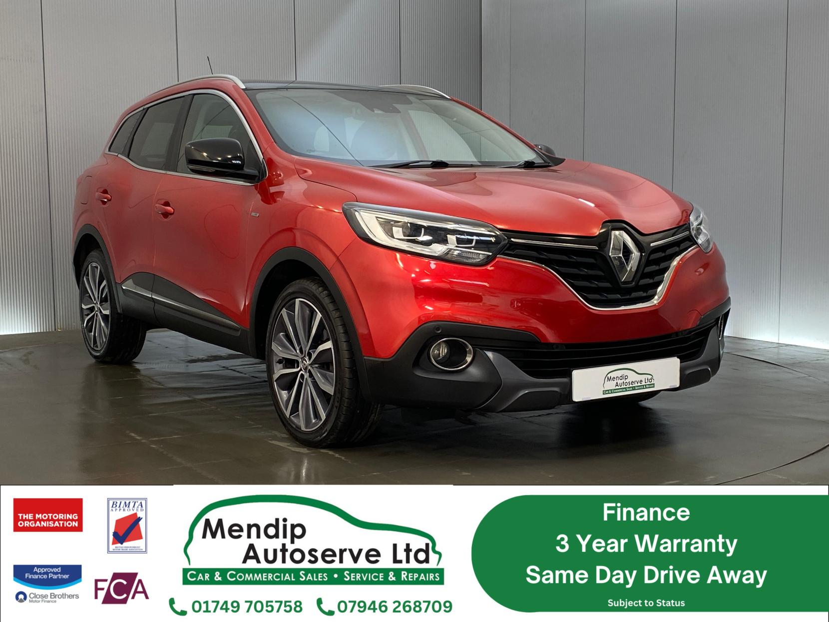 Renault Kadjar 1.5 dCi Signature Nav SUV 5dr Diesel Manual Euro 6 (s/s) (110 ps)