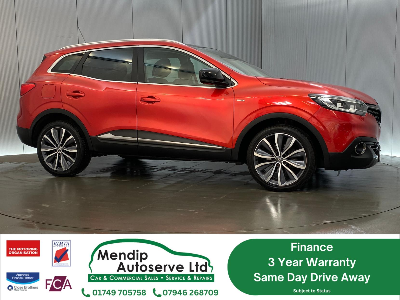 Renault Kadjar 1.5 dCi Signature Nav SUV 5dr Diesel Manual Euro 6 (s/s) (110 ps)