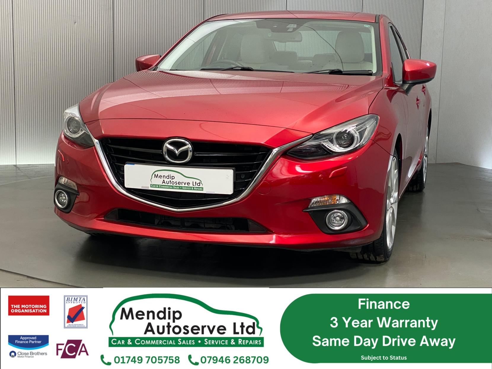 Mazda Mazda3 2.0 SKYACTIV-G Sport Nav Fastback 4dr Petrol Manual Euro 5 (s/s) (120 ps)