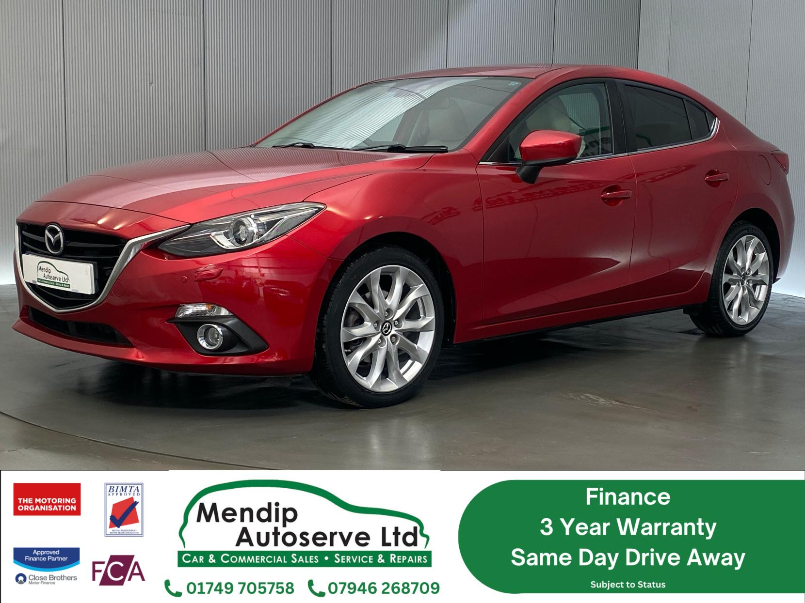 Mazda Mazda3 2.0 SKYACTIV-G Sport Nav Fastback 4dr Petrol Manual Euro 5 (s/s) (120 ps)