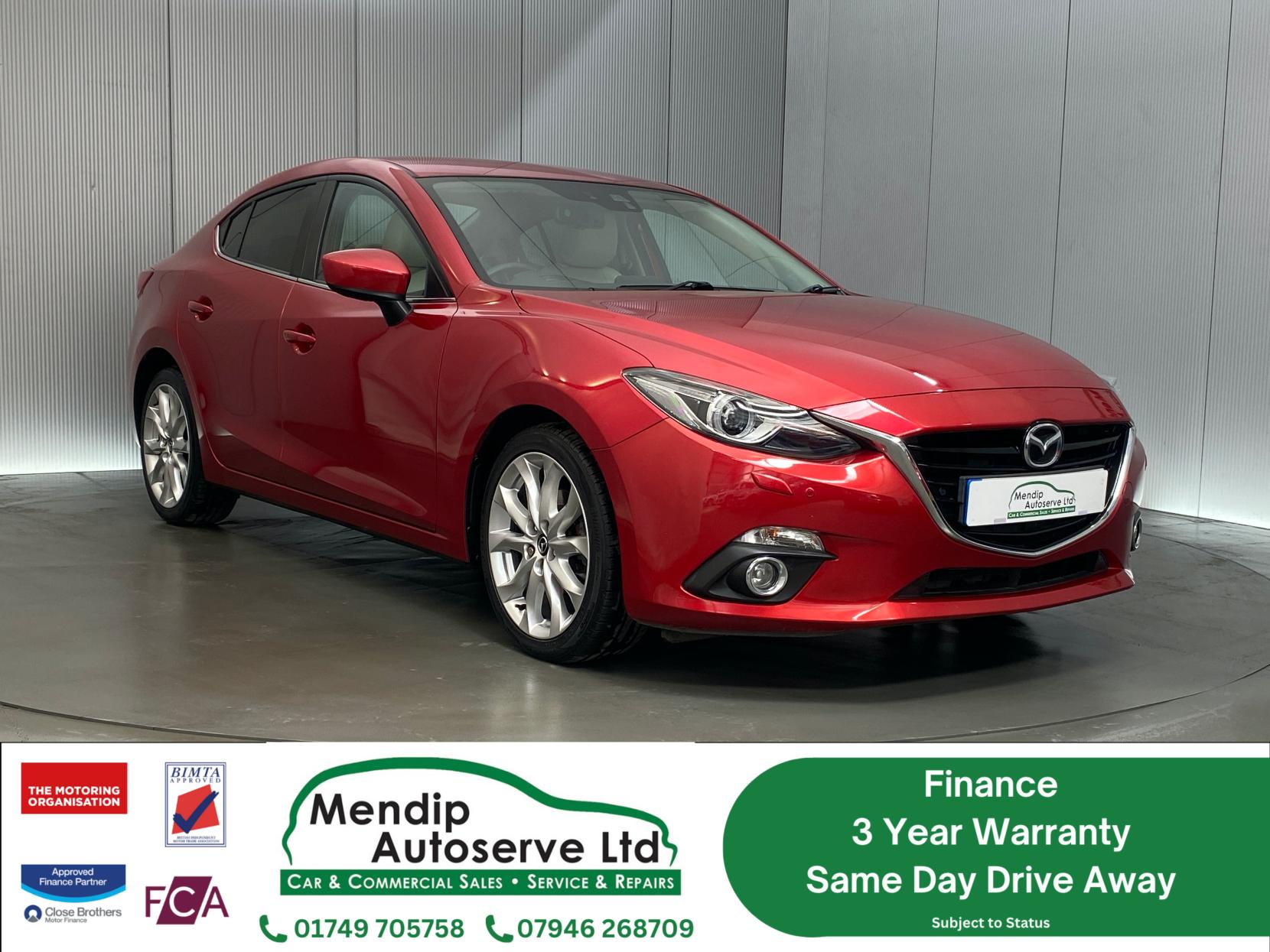 Mazda Mazda3 2.0 SKYACTIV-G Sport Nav Fastback 4dr Petrol Manual Euro 5 (s/s) (120 ps)