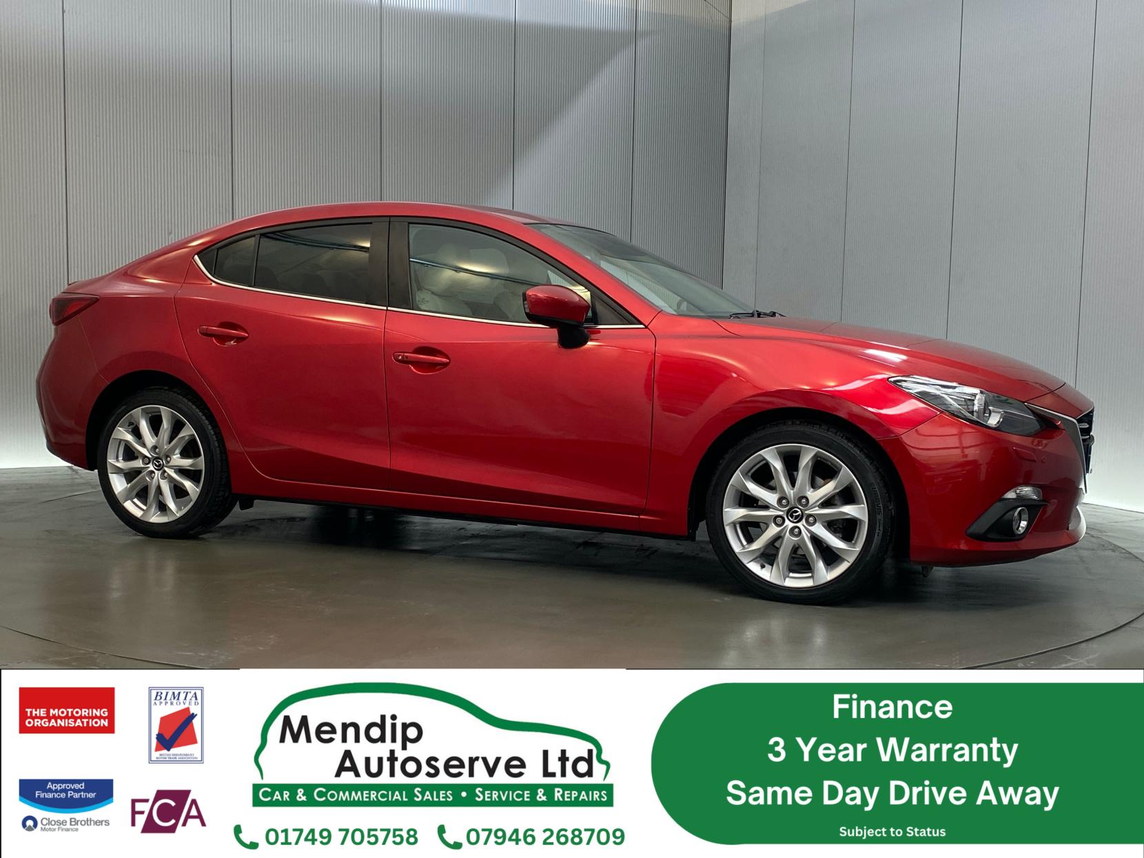 Mazda Mazda3 2.0 SKYACTIV-G Sport Nav Fastback 4dr Petrol Manual Euro 5 (s/s) (120 ps)