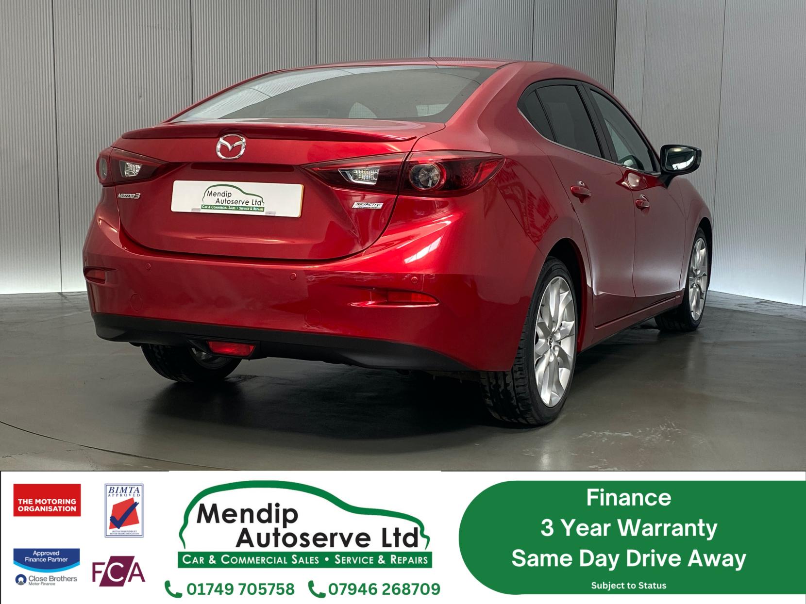Mazda Mazda3 2.0 SKYACTIV-G Sport Nav Fastback 4dr Petrol Manual Euro 5 (s/s) (120 ps)