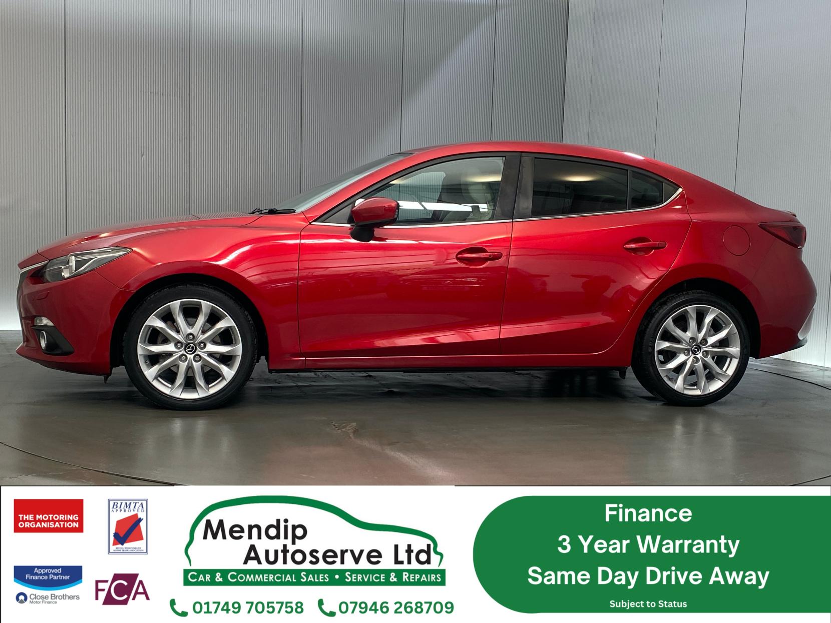 Mazda Mazda3 2.0 SKYACTIV-G Sport Nav Fastback 4dr Petrol Manual Euro 5 (s/s) (120 ps)