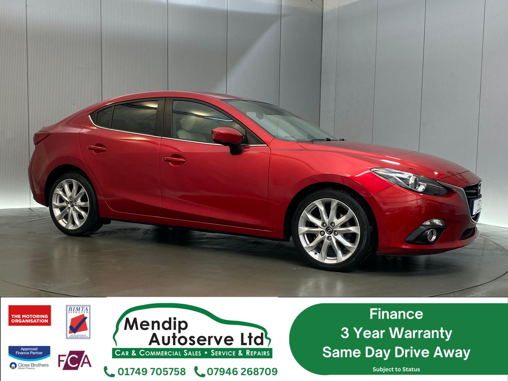 Mazda Mazda3 2.0 SKYACTIV-G Sport Nav Fastback 4dr Petrol Manual Euro 5 (s/s) (120 ps)