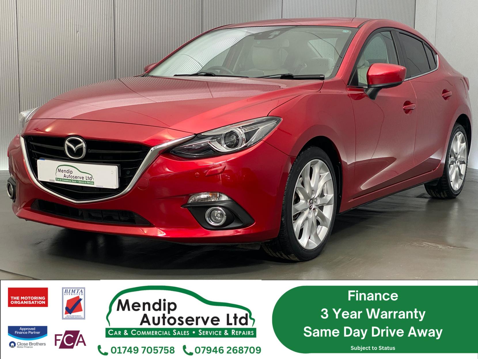 Mazda Mazda3 2.0 SKYACTIV-G Sport Nav Fastback 4dr Petrol Manual Euro 5 (s/s) (120 ps)