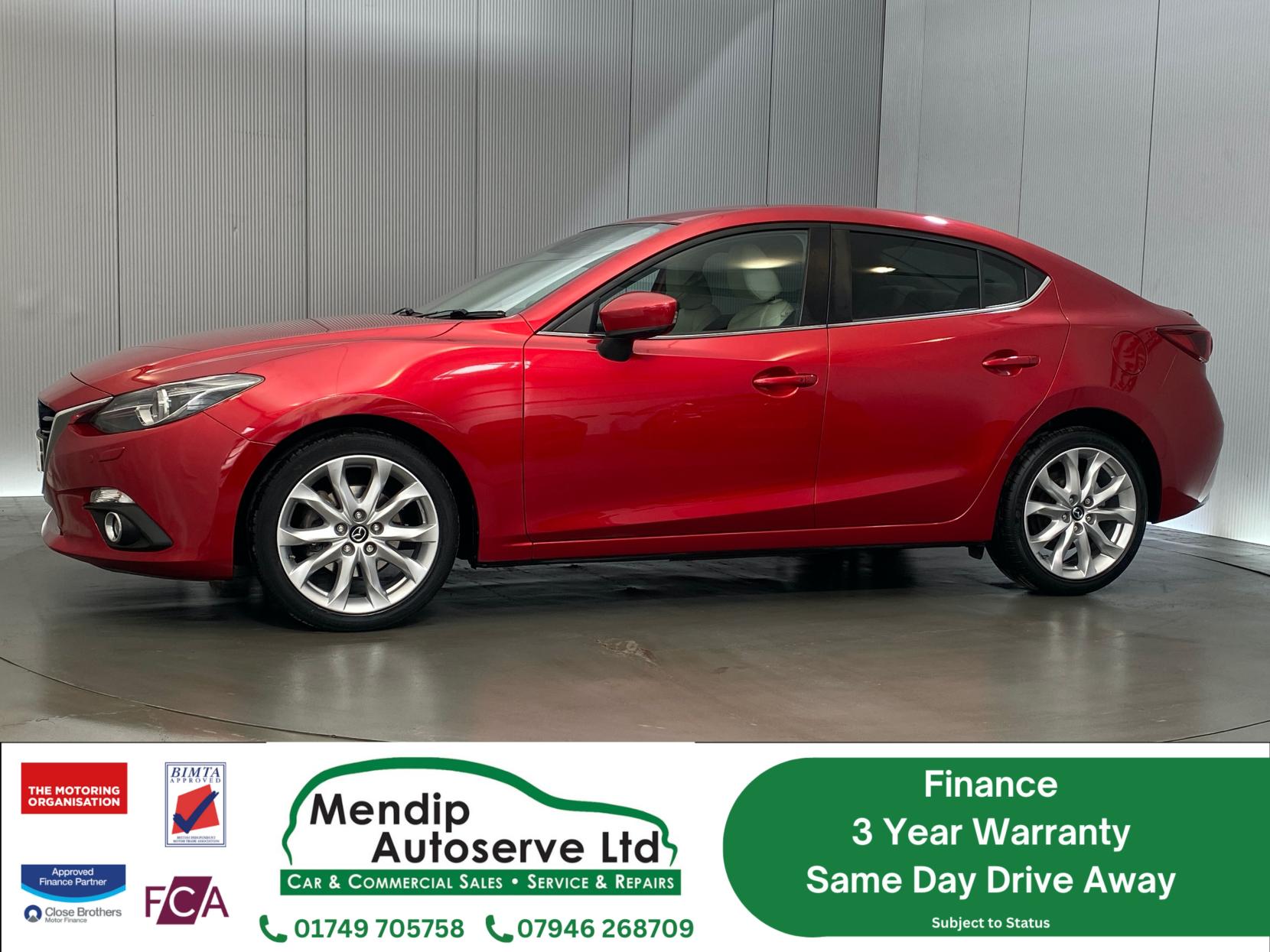 Mazda Mazda3 2.0 SKYACTIV-G Sport Nav Fastback 4dr Petrol Manual Euro 5 (s/s) (120 ps)
