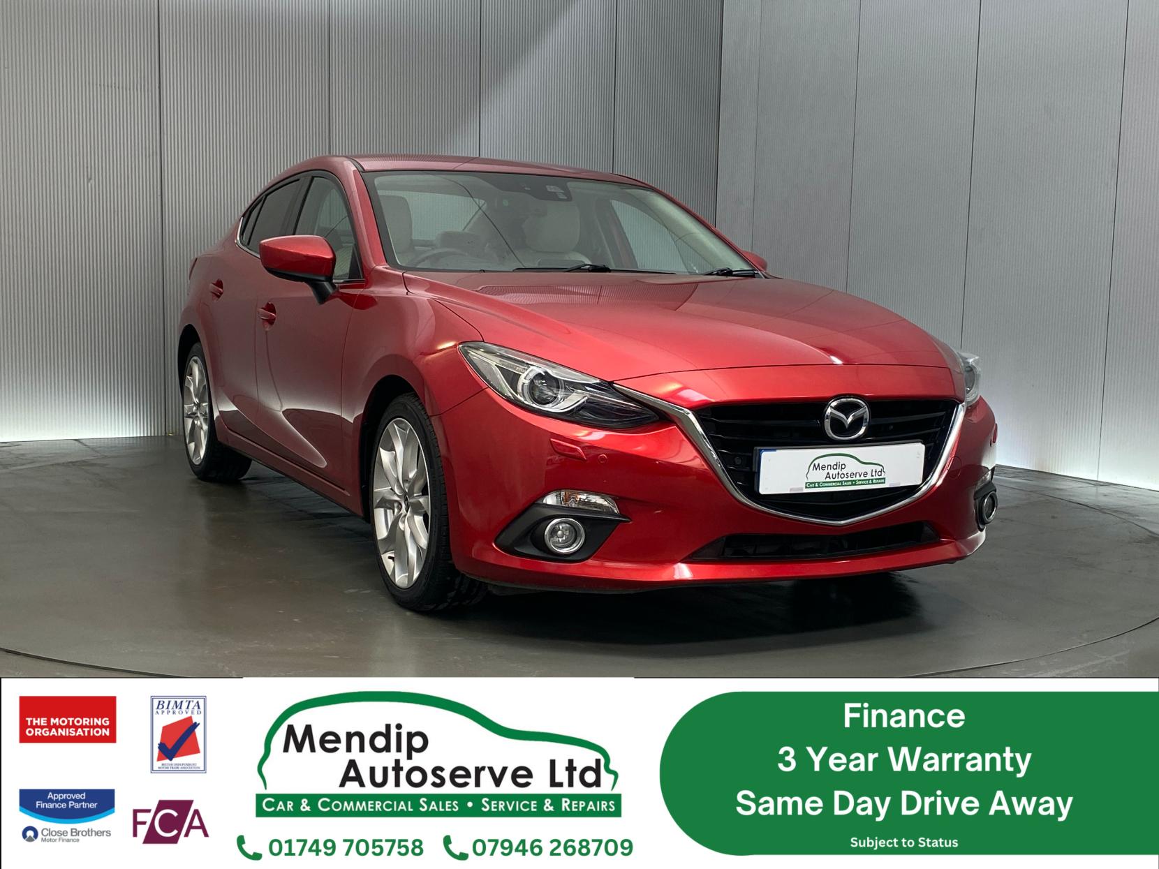 Mazda Mazda3 2.0 SKYACTIV-G Sport Nav Fastback 4dr Petrol Manual Euro 5 (s/s) (120 ps)