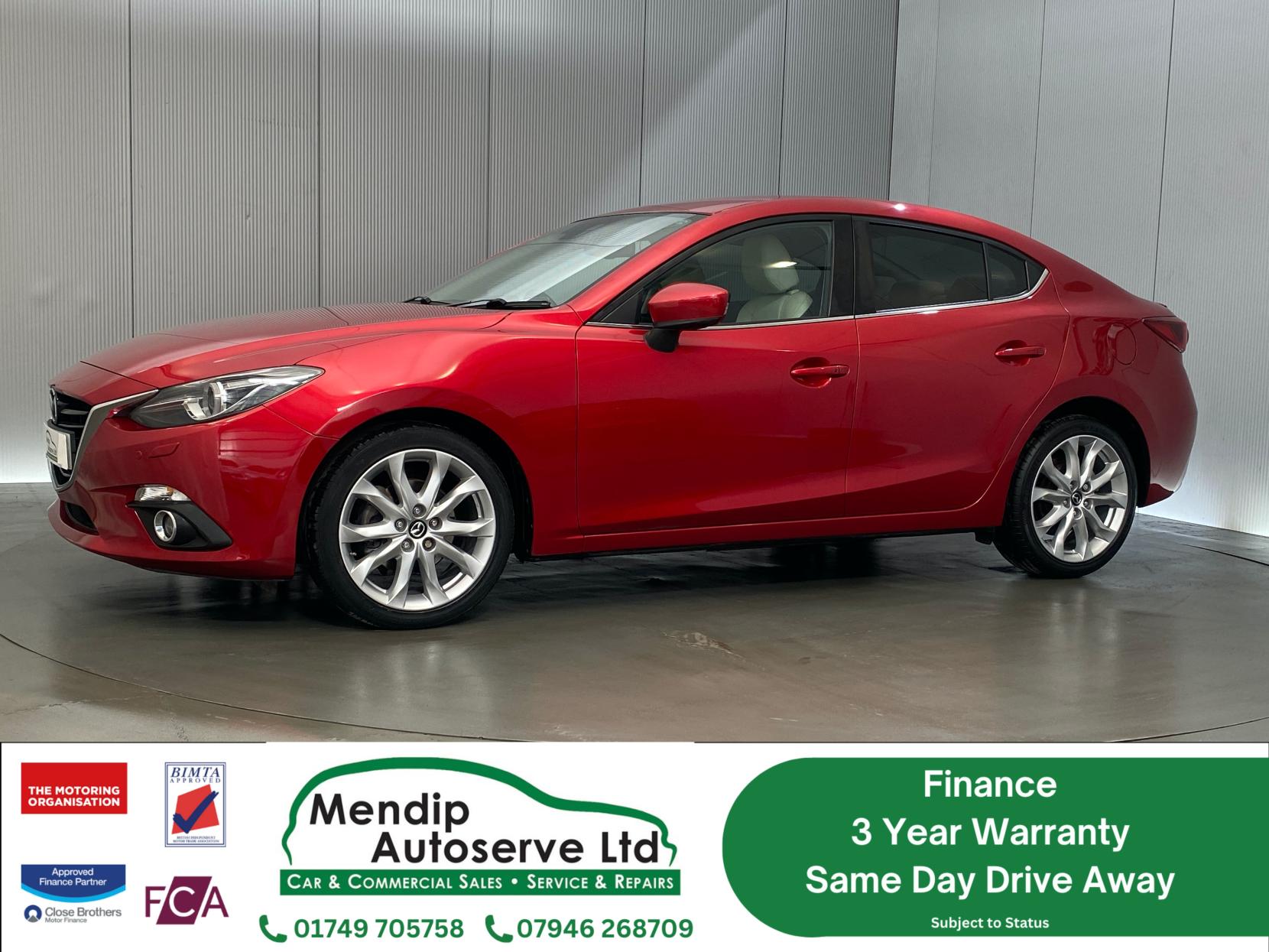 Mazda Mazda3 2.0 SKYACTIV-G Sport Nav Fastback 4dr Petrol Manual Euro 5 (s/s) (120 ps)