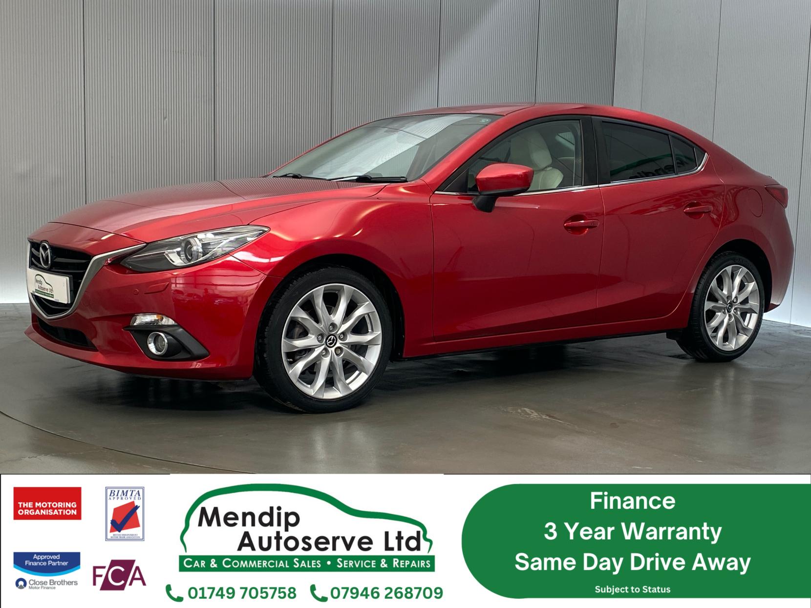Mazda Mazda3 2.0 SKYACTIV-G Sport Nav Fastback 4dr Petrol Manual Euro 5 (s/s) (120 ps)