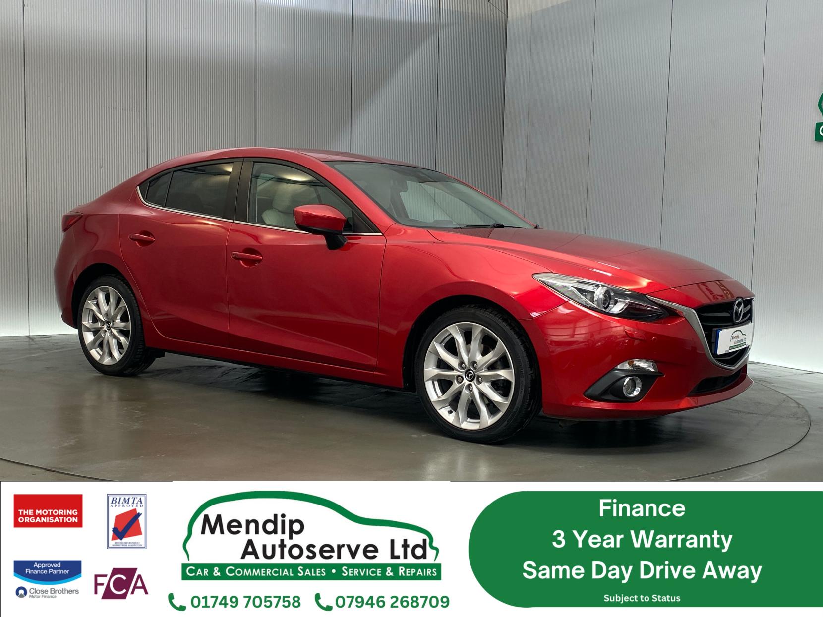 Mazda Mazda3 2.0 SKYACTIV-G Sport Nav Fastback 4dr Petrol Manual Euro 5 (s/s) (120 ps)