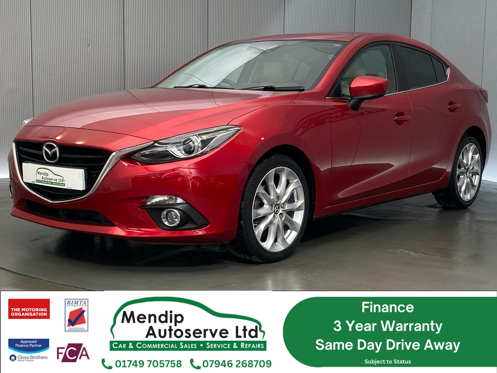 Mazda Mazda3 2.0 SKYACTIV-G Sport Nav Fastback 4dr Petrol Manual Euro 5 (s/s) (120 ps)