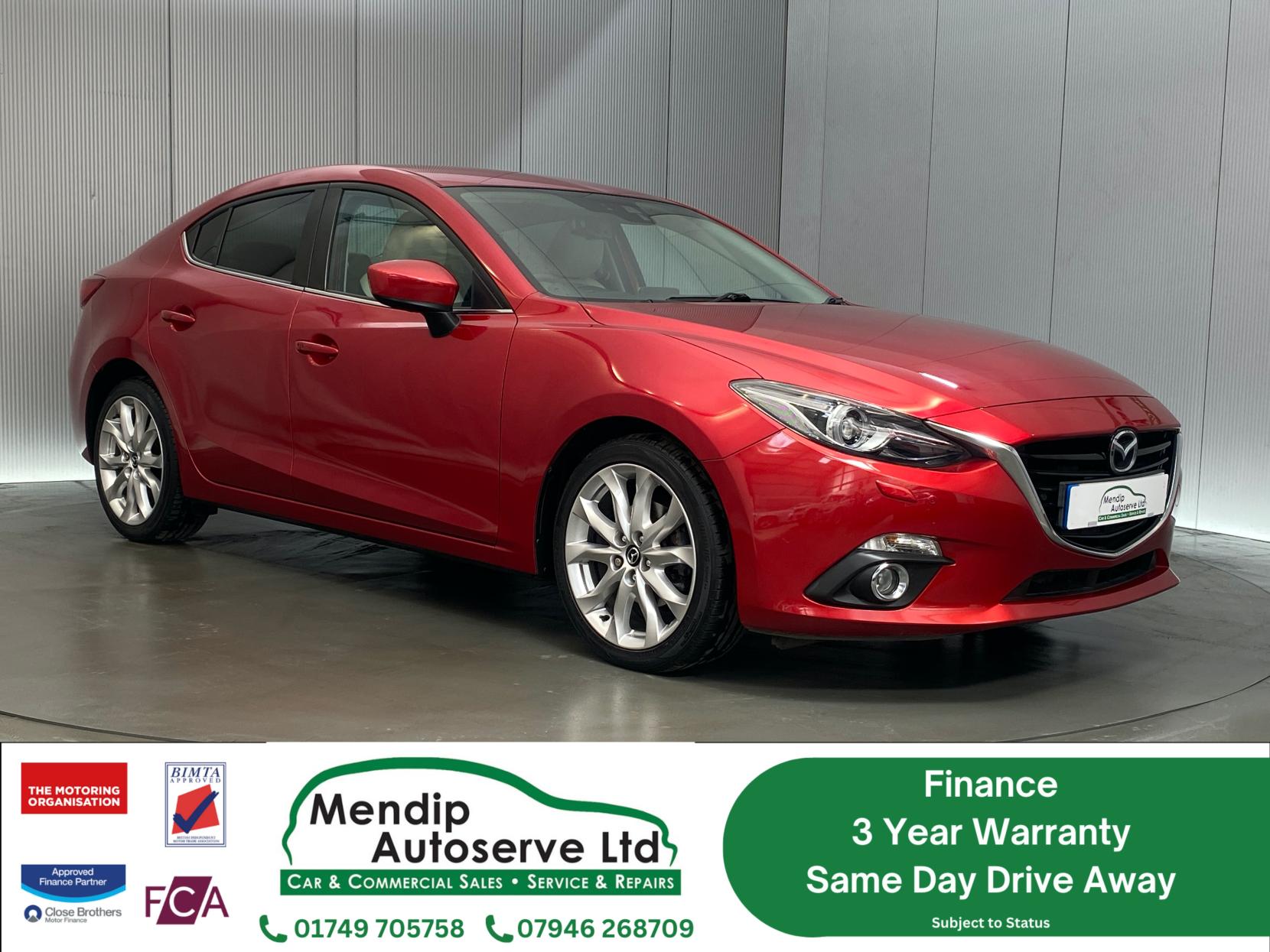 Mazda Mazda3 2.0 SKYACTIV-G Sport Nav Fastback 4dr Petrol Manual Euro 5 (s/s) (120 ps)