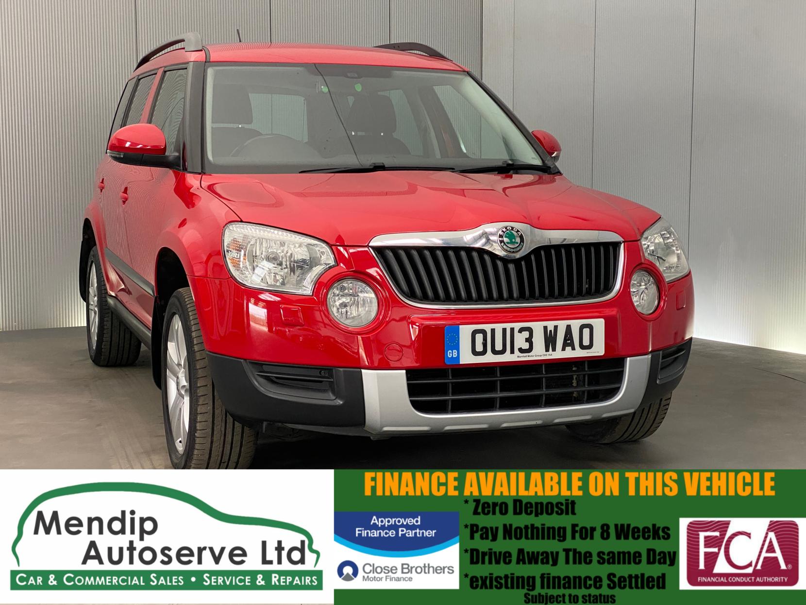 Skoda Yeti 2.0 TDI SE SUV 5dr Diesel Manual Euro 5 (110 ps)