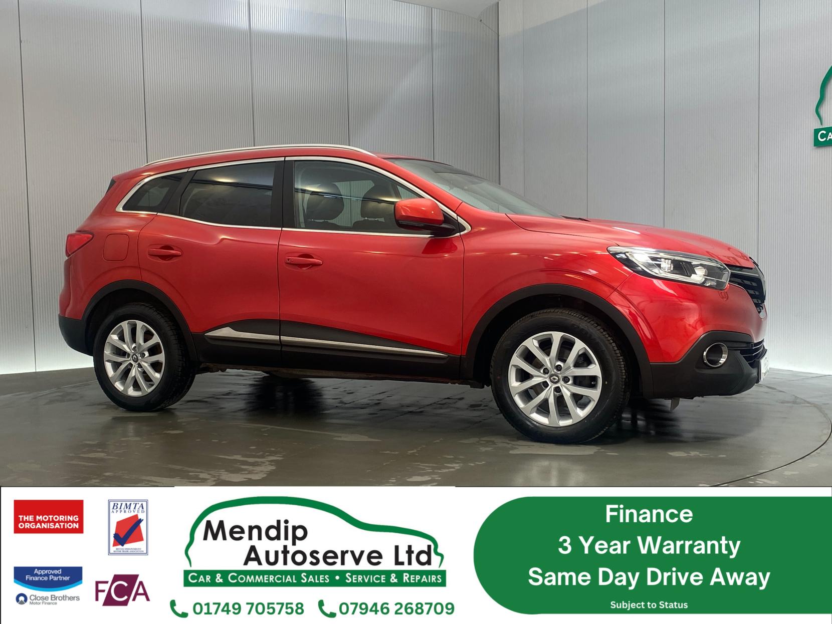 Renault Kadjar 1.5 dCi Dynamique Nav SUV 5dr Diesel Manual Euro 6 (s/s) (110 ps)