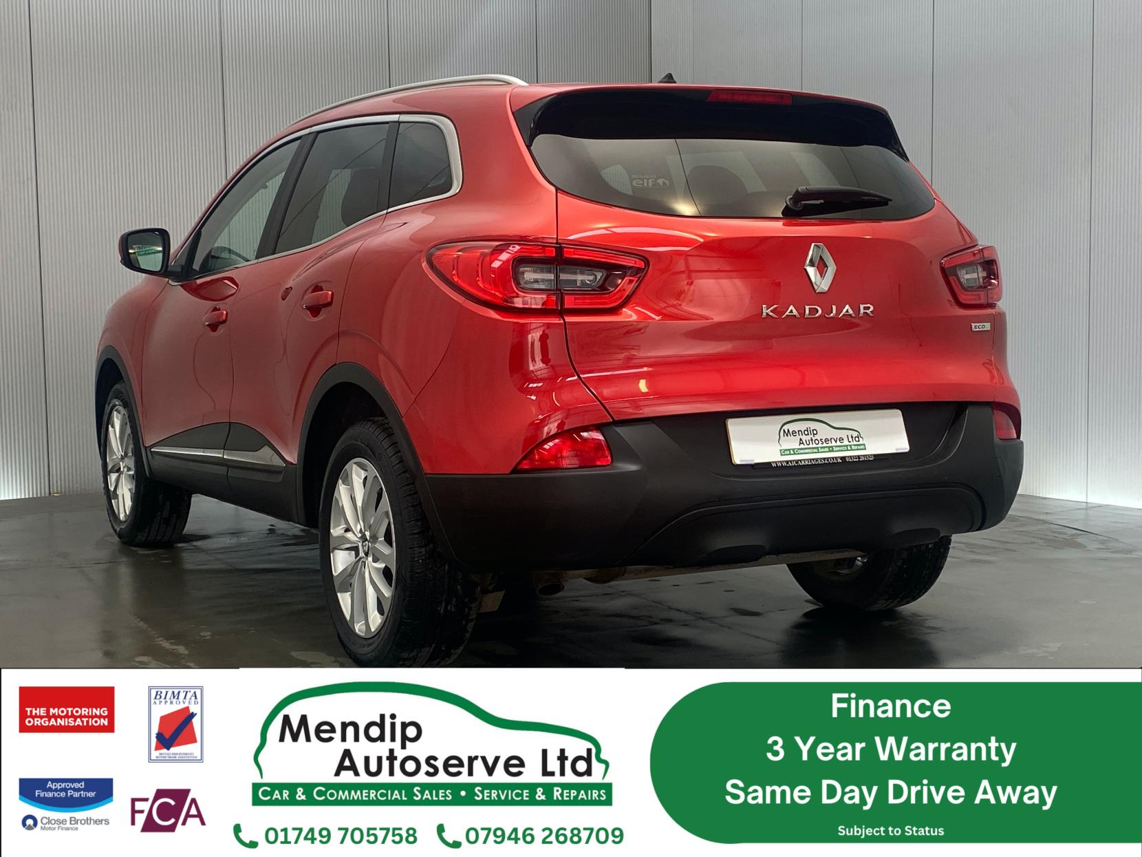 Renault Kadjar 1.5 dCi Dynamique Nav SUV 5dr Diesel Manual Euro 6 (s/s) (110 ps)