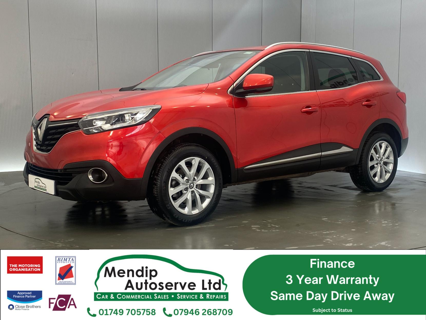 Renault Kadjar 1.5 dCi Dynamique Nav SUV 5dr Diesel Manual Euro 6 (s/s) (110 ps)