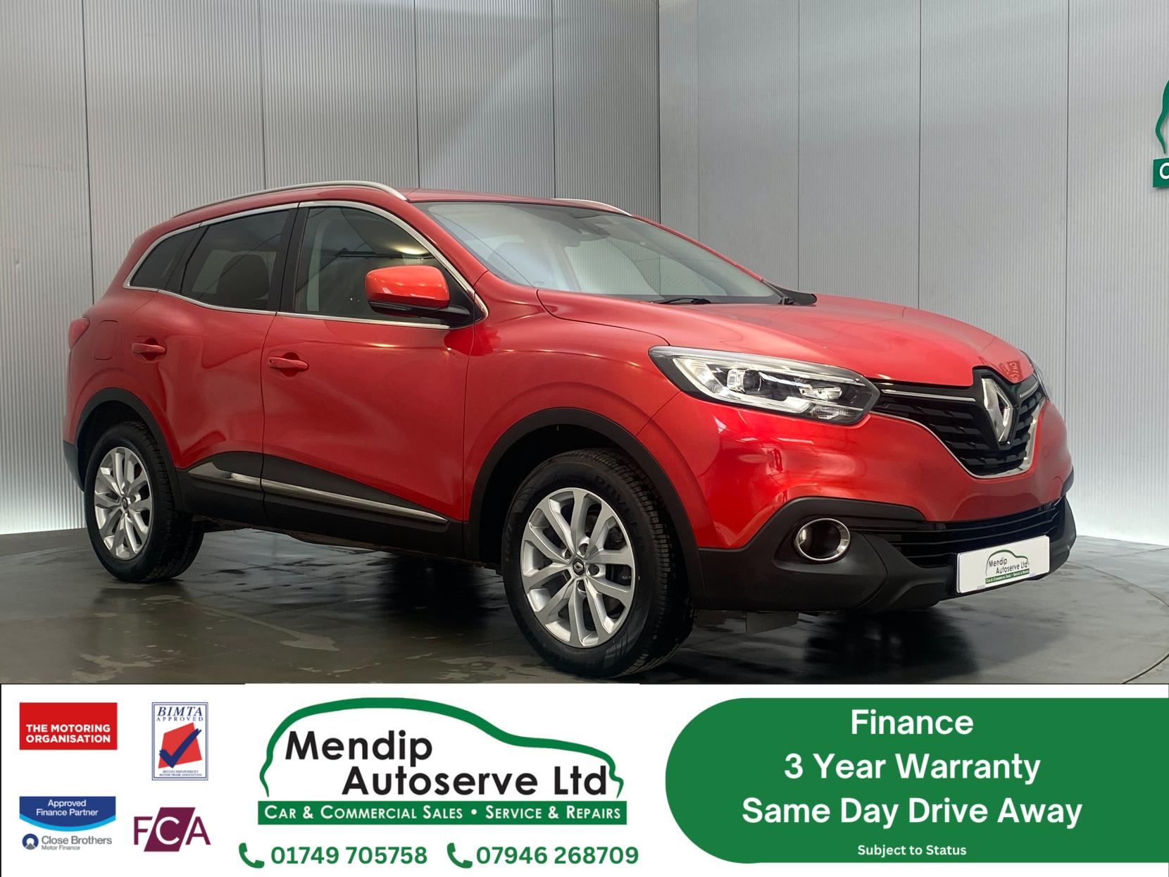 Renault Kadjar 1.5 dCi Dynamique Nav SUV 5dr Diesel Manual Euro 6 (s/s) (110 ps)